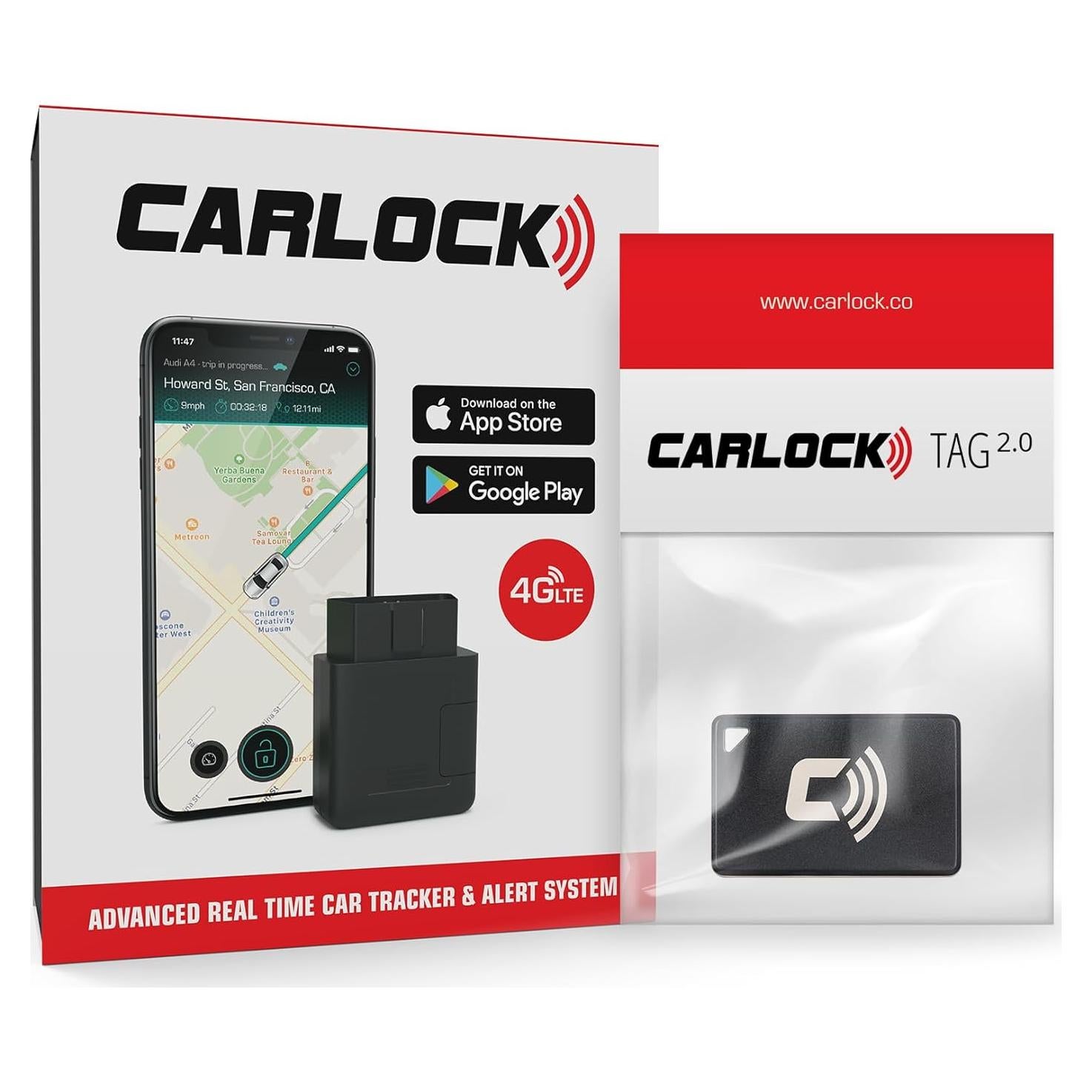 Sistema de Alarma Anti Robo CarLock OBD2 con GPS 4G