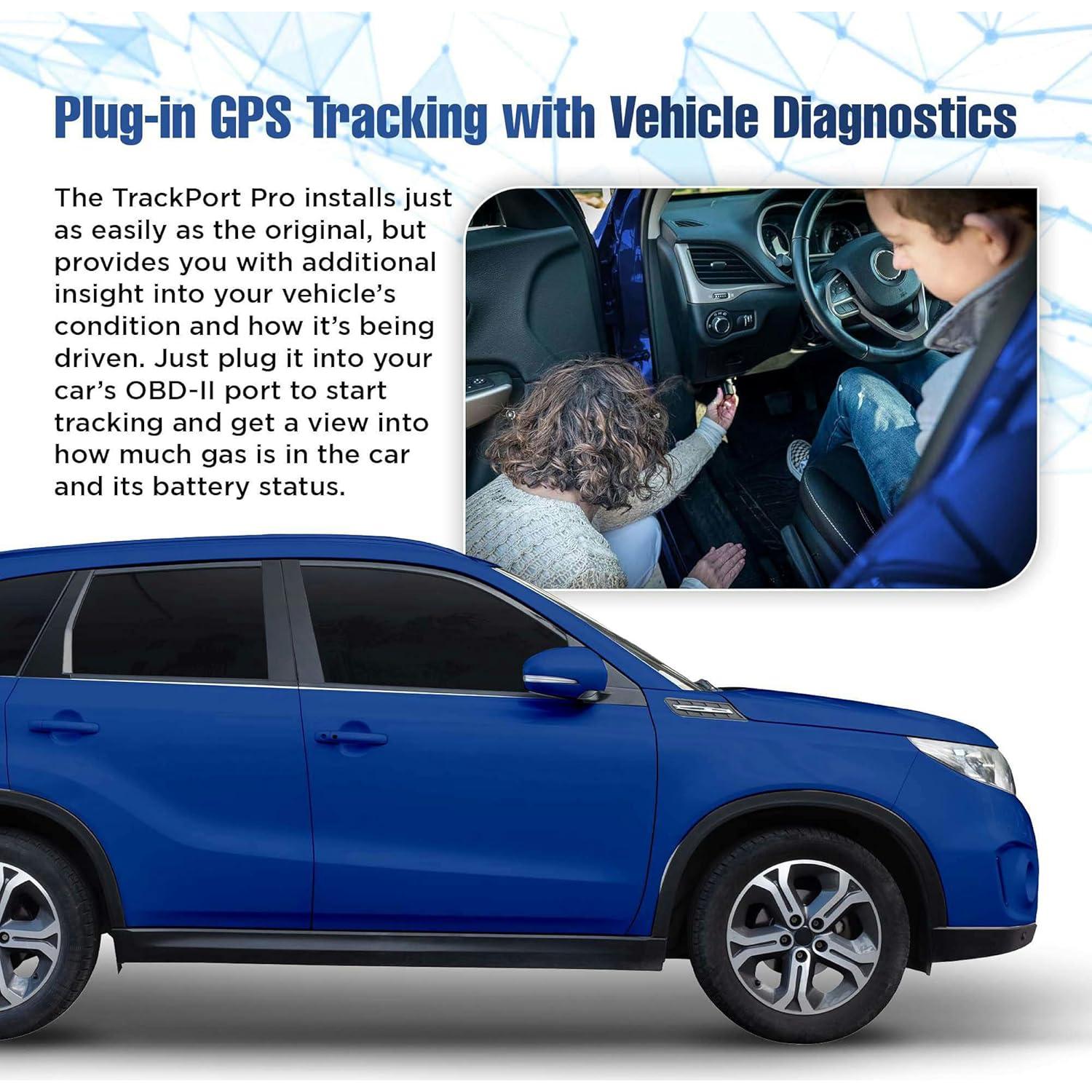 Rastreador GPS Brickhouse Security TrackPort Pro OBD-II