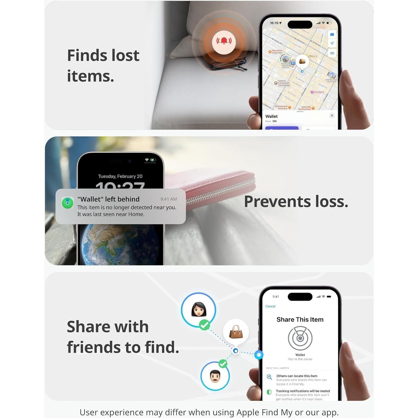 Localizador Bluetooth SwitchBot para Cartera - Paquete de 4