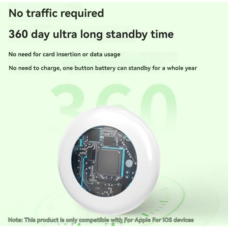 Rastreador GPS MIUXGIO TX02 para Vehículos y Mascotas - Blanco