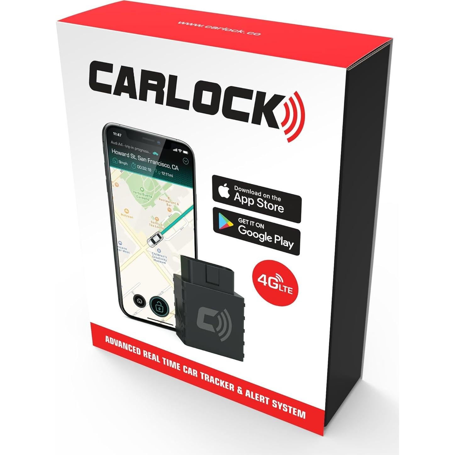 Paquete de Seguridad CARLOCK 2.0: Rastreador GPS y Alarma