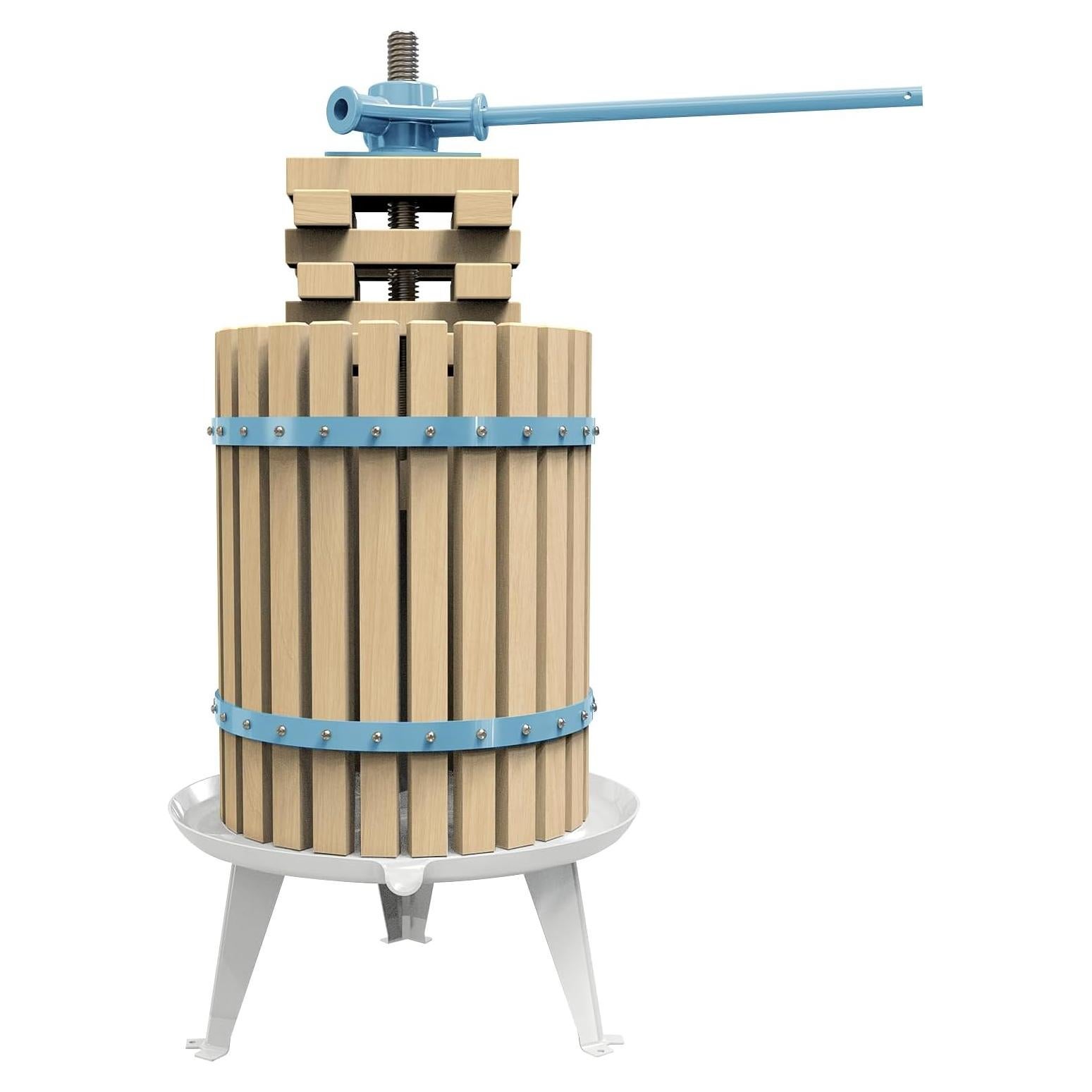 Prensa de Sidra SQUEEZE master 18L Azul - Prensador Manual