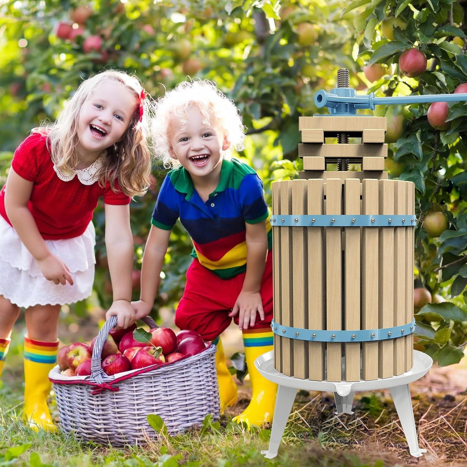 Prensa de Sidra SQUEEZE master 18L Azul - Prensador Manual