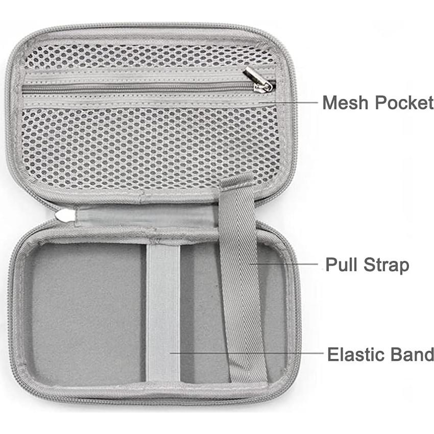 Bolsa Organizador Diabético YHENCY A-Gris Pequeña Compacta