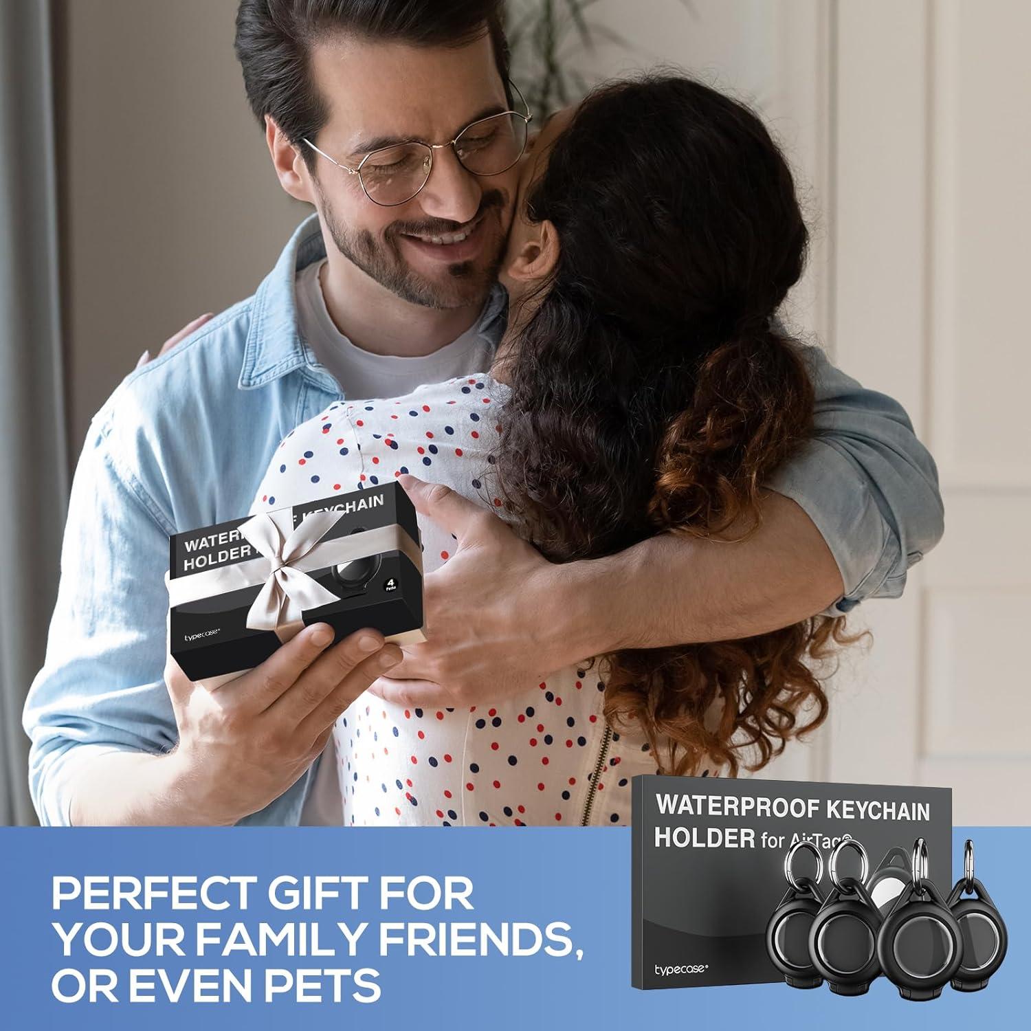 Soporte Impermeable para AirTag Typecase - Paquete de 4