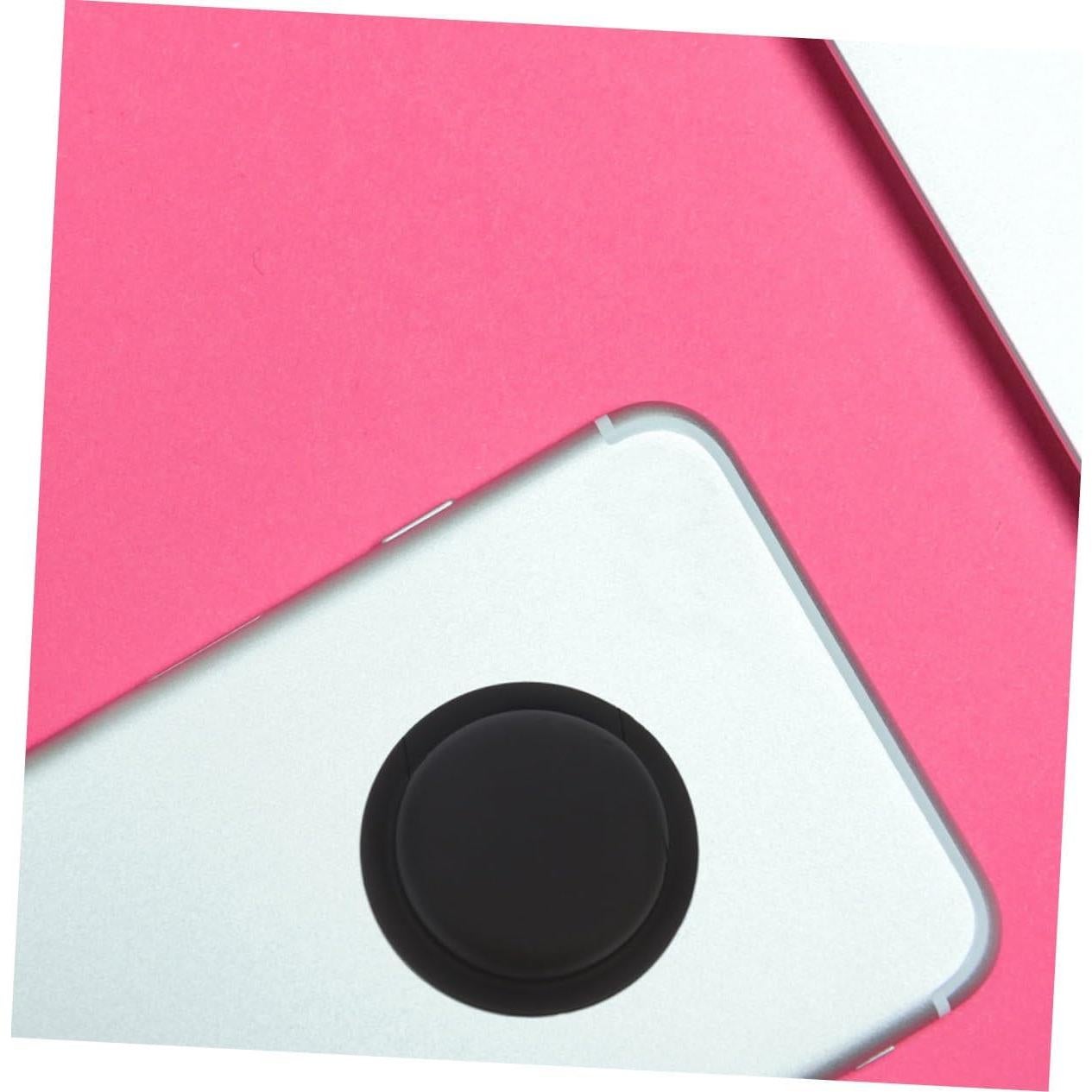 Angoily Silicone Tag Sleeve for Item Tracker 4pcs Soft Tag Case Protector Pet Tag Holder Locator Tag Case for Dog and Cat Finder Black