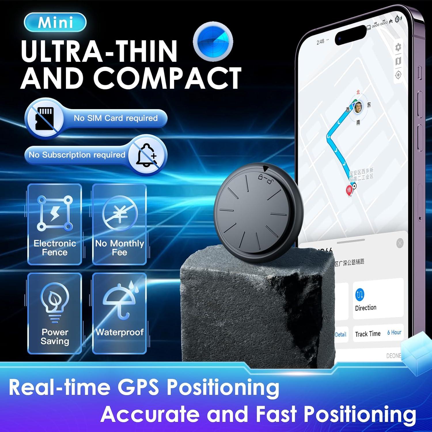 Rastreador GPS HONGTOP H para Vehículos Sin Suscripción 2PCS