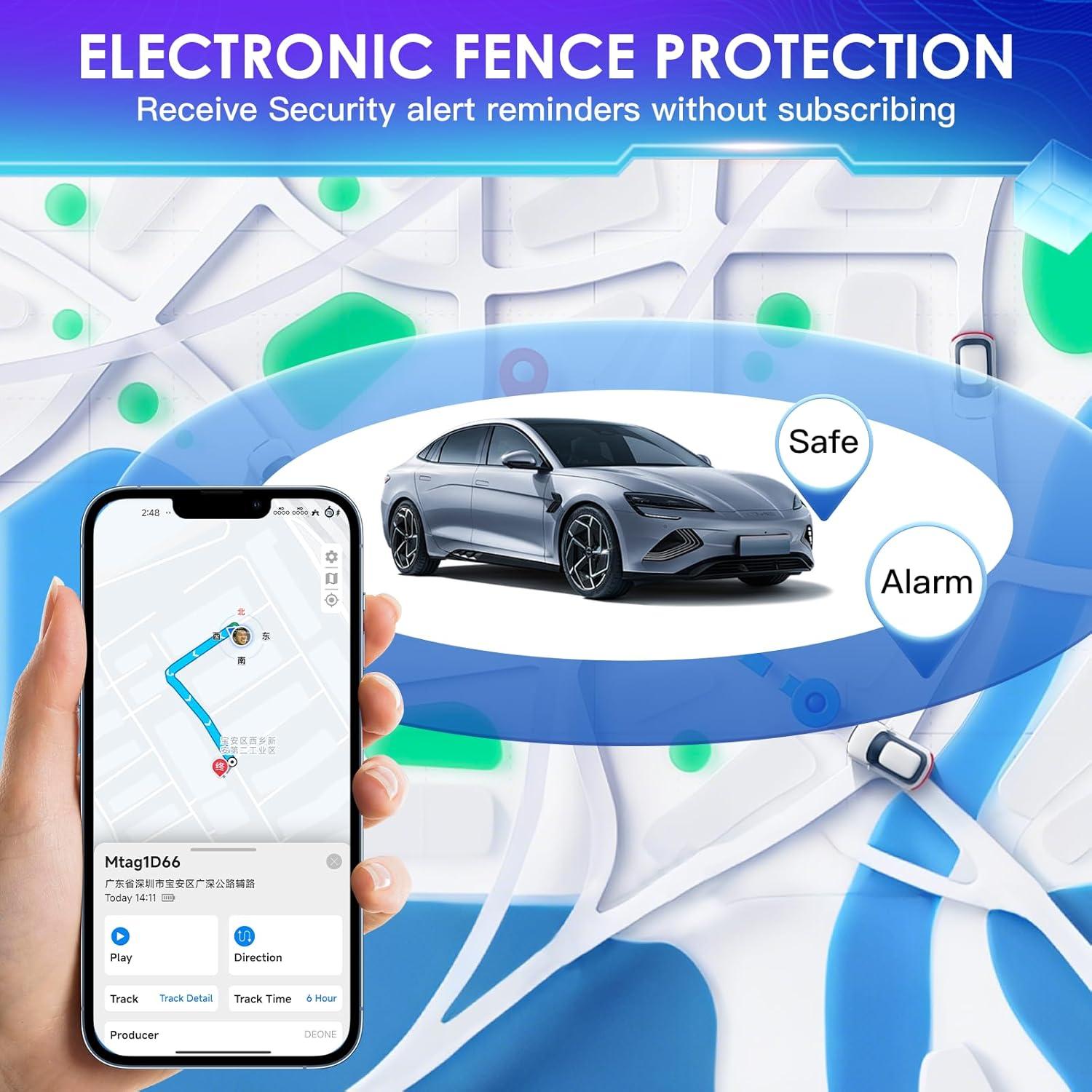 Rastreador GPS HONGTOP H para Vehículos Sin Suscripción 2PCS