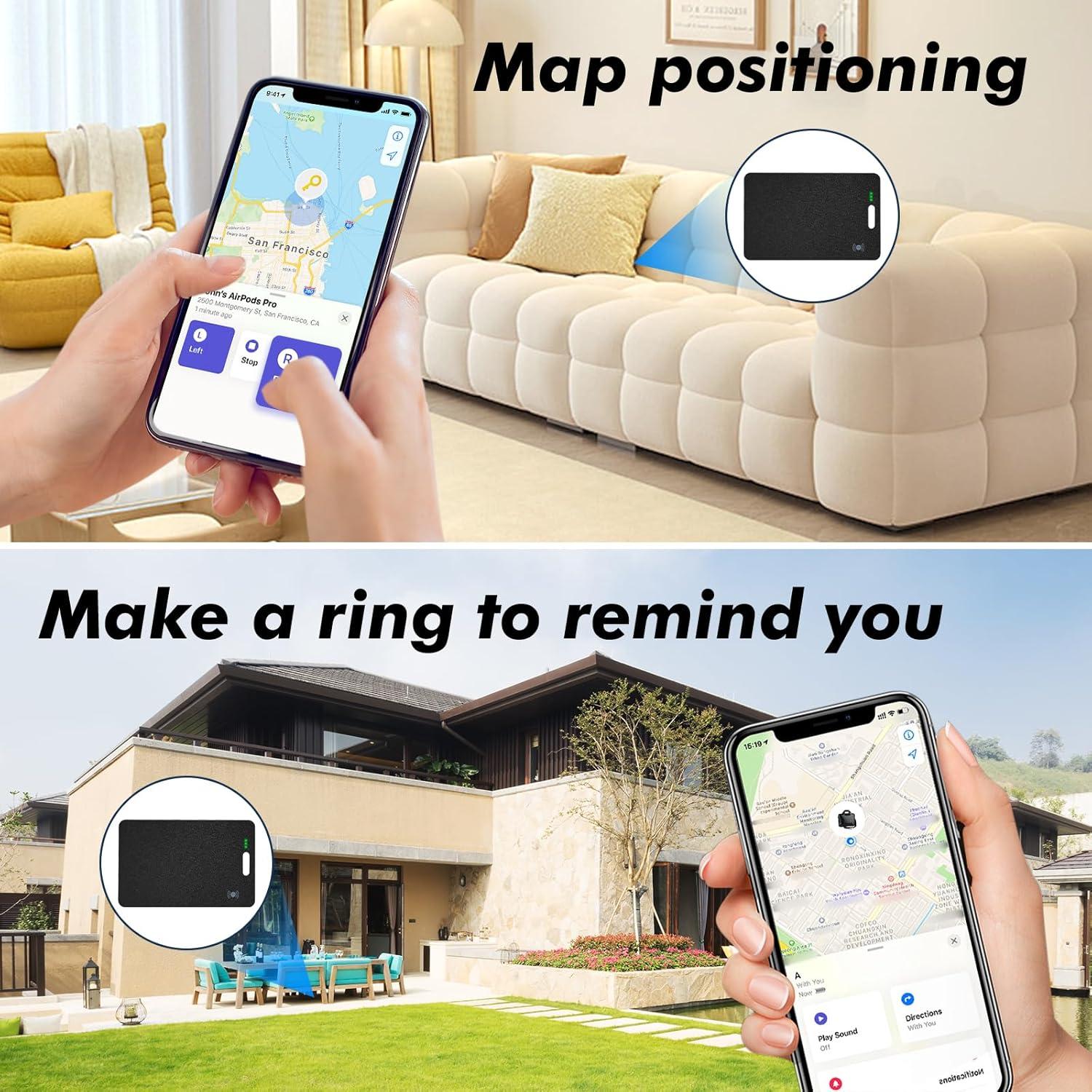 Tarjeta Rastreadora Inalámbrica Qoosea para Cartera y Pasaporte