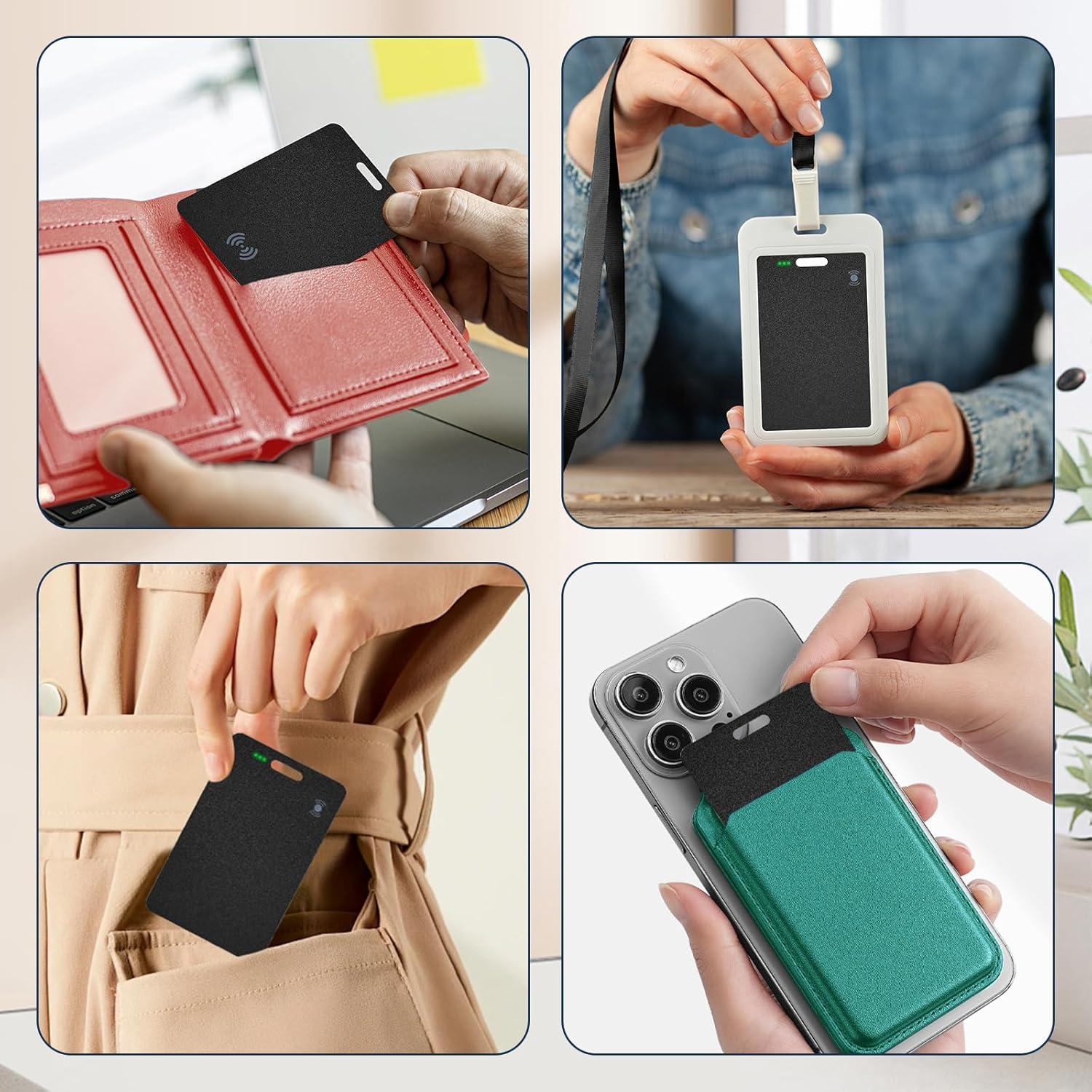 Tarjeta Rastreadora Inalámbrica Qoosea para Cartera y Pasaporte