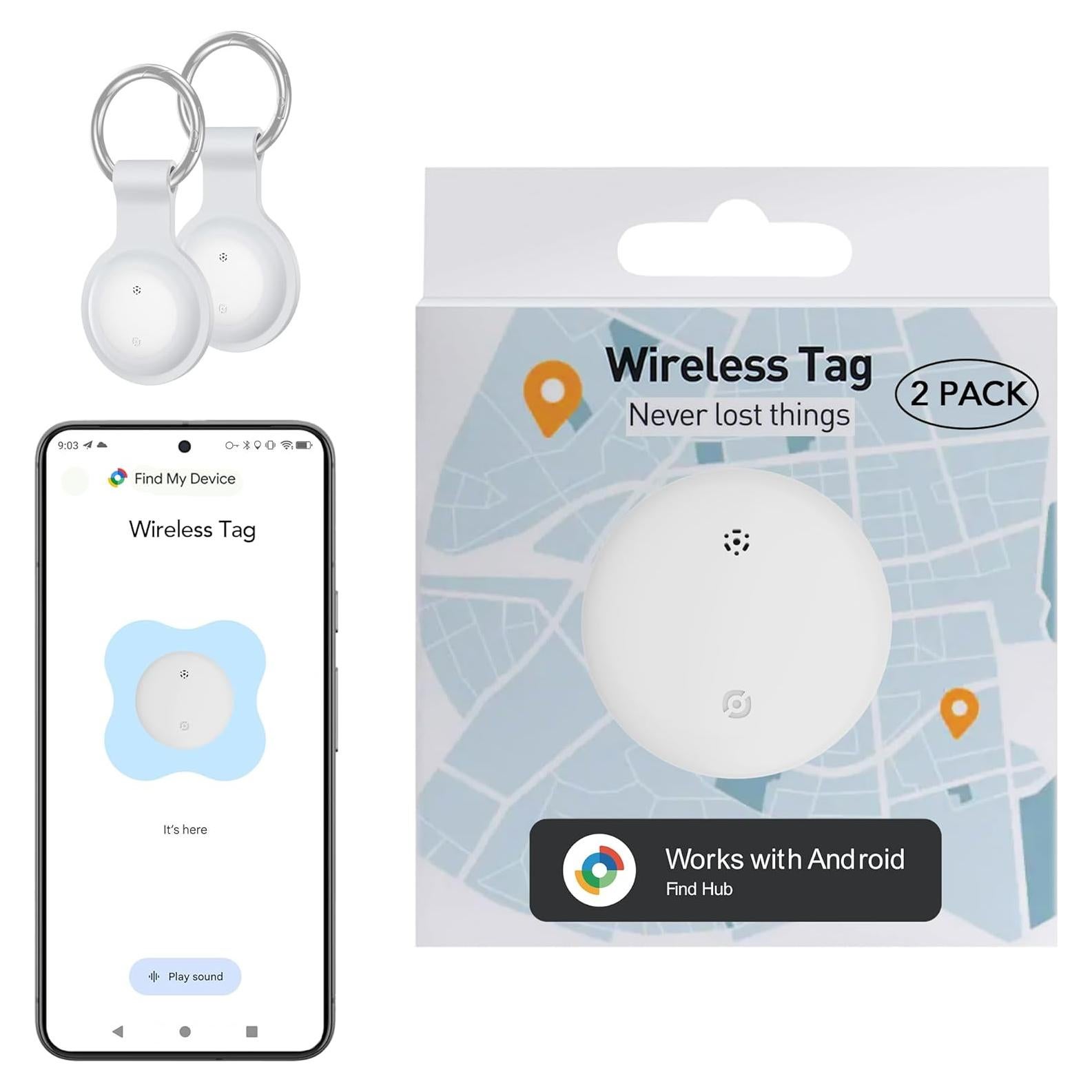 Localizador Bluetooth Midlocater S10-ad Impermeable IP67 2 Pzs