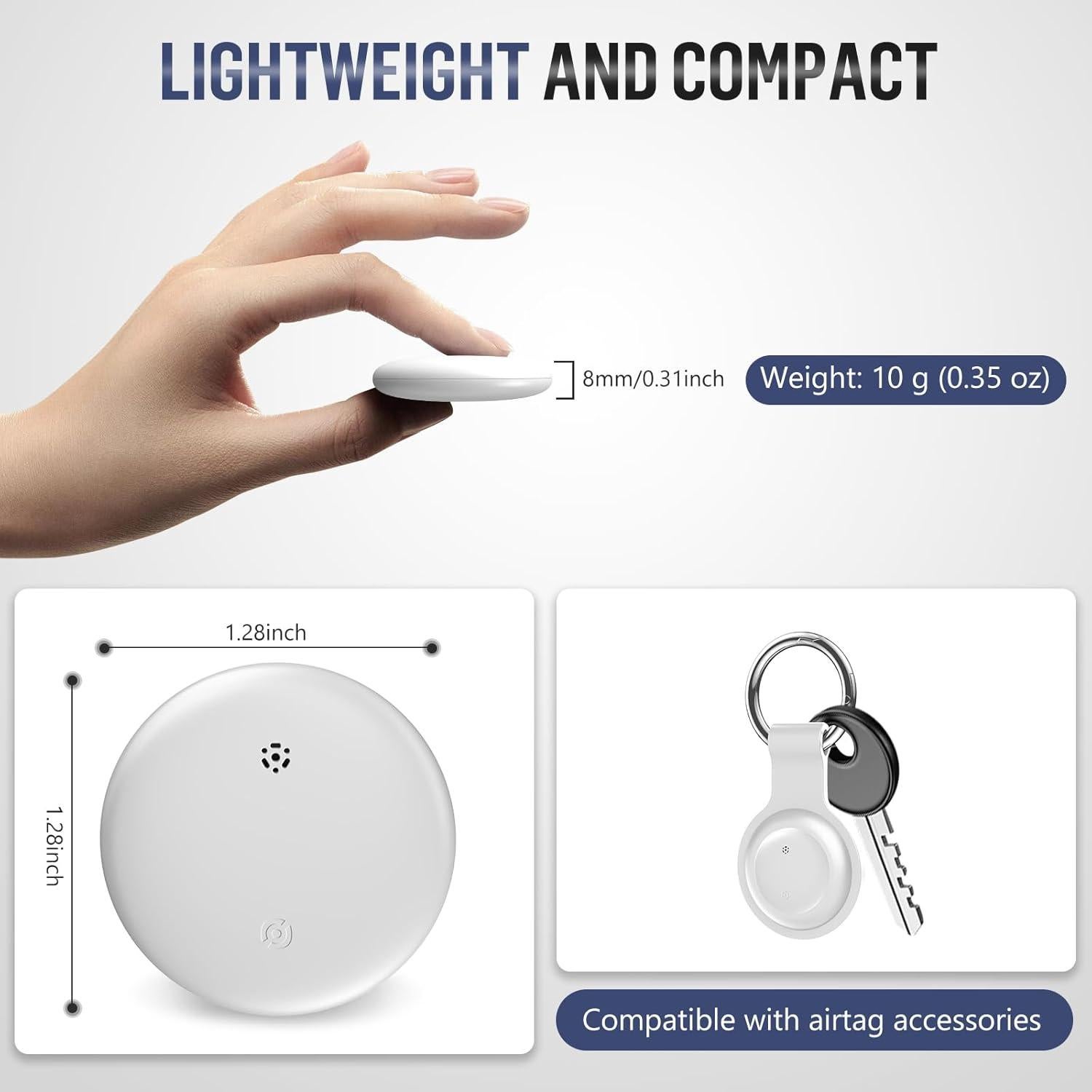 Localizador Bluetooth Midlocater S10-ad Impermeable IP67 2 Pzs