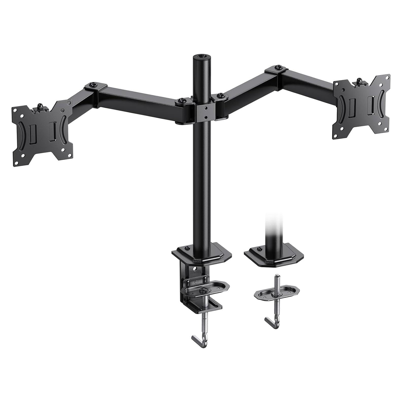Soporte Doble de Monitor HUANUO HNCM7 Ajustable 2 Monitores