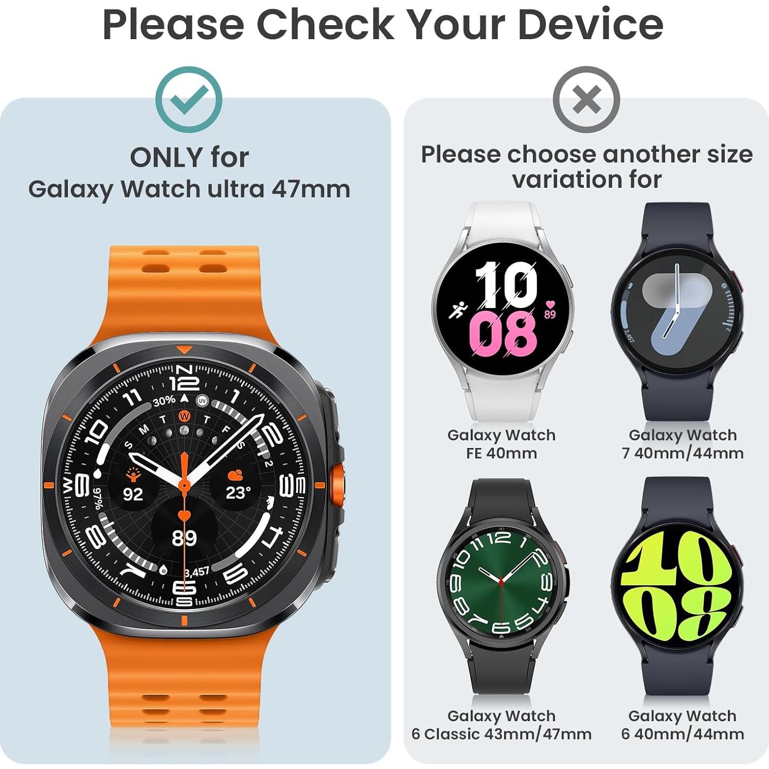 Funda Protectora Tensea para Galaxy Watch Ultra 47mm