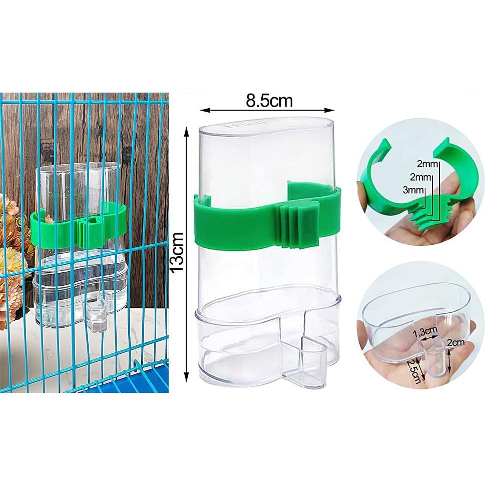 Conjunto dispensador agua y comedero aves Kenond 250g