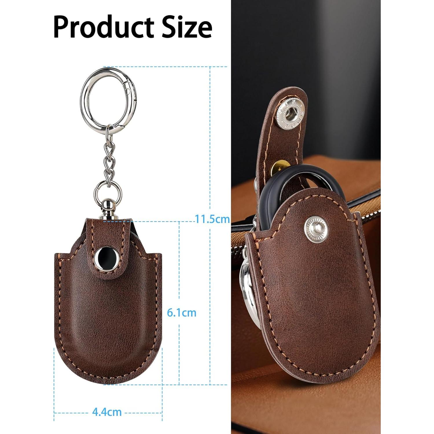 Funda de Cuero Foluu para Samsung Galaxy SmartTag2 2023