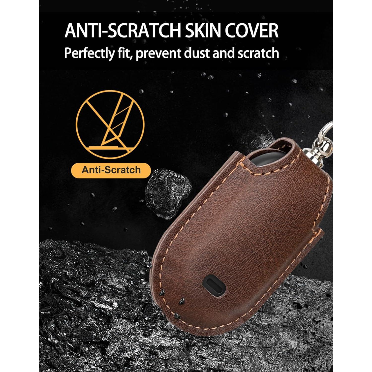 Funda de Cuero Foluu para Samsung Galaxy SmartTag2 2023