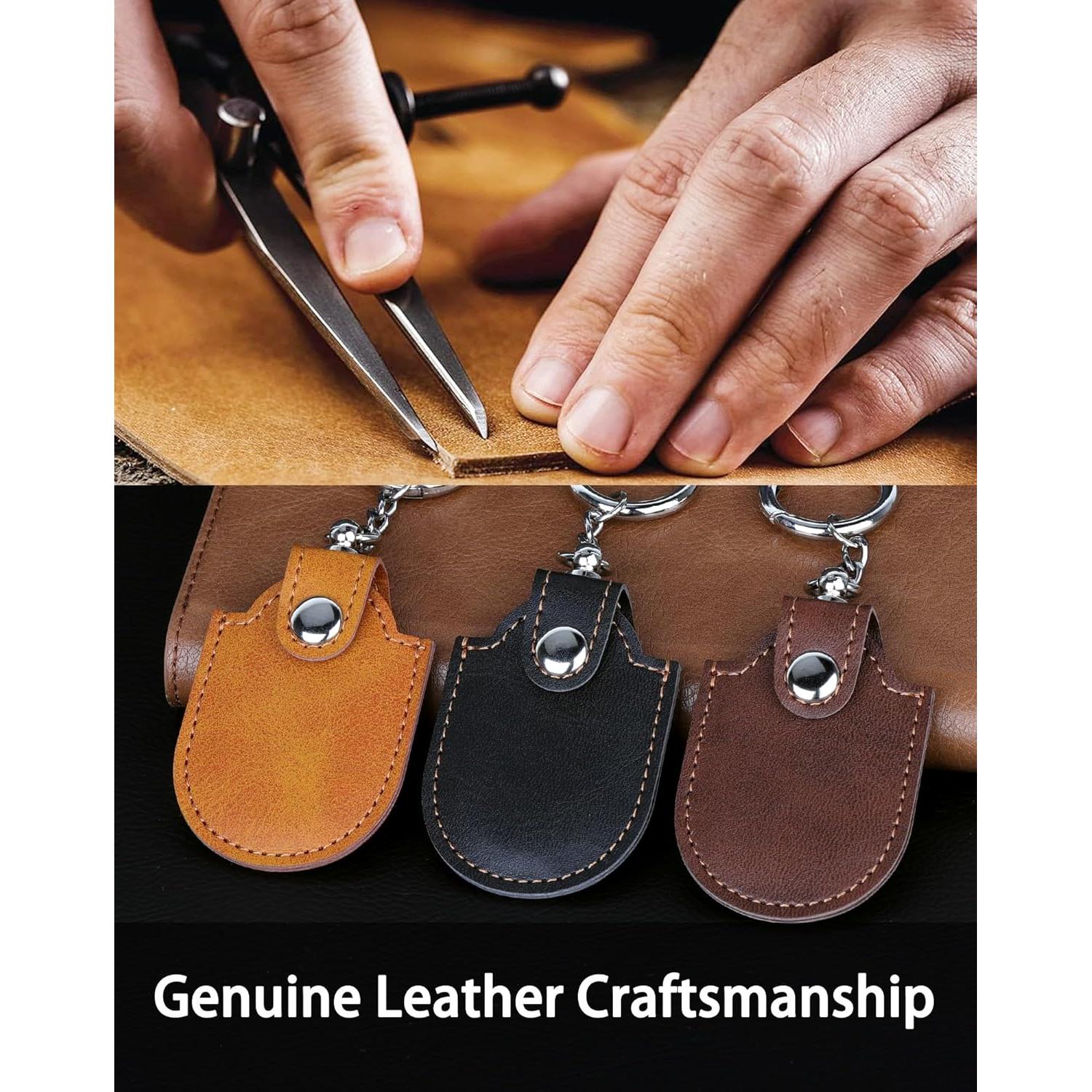 Funda de Cuero Foluu para Samsung Galaxy SmartTag2 2023