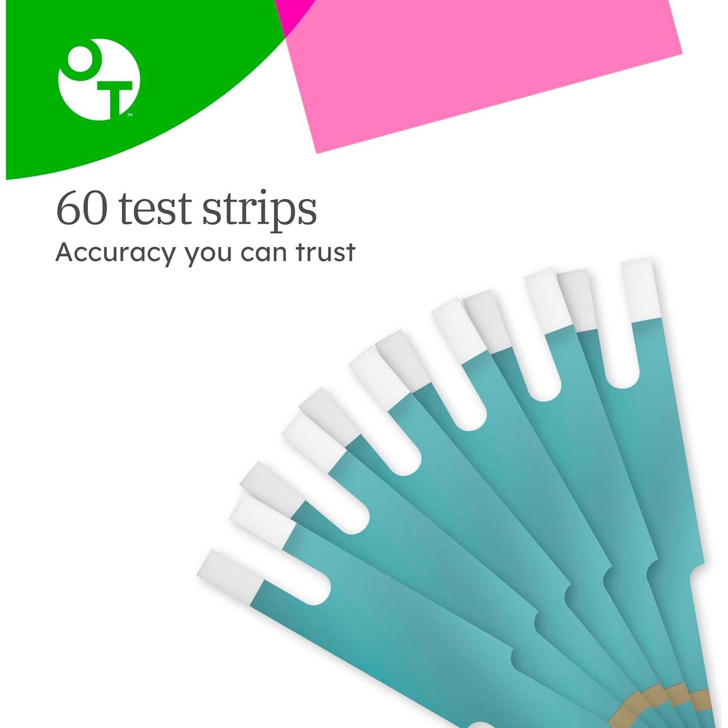 Tiras de Prueba Diabéticas OneTouch Ultra Plus - 60 tiras