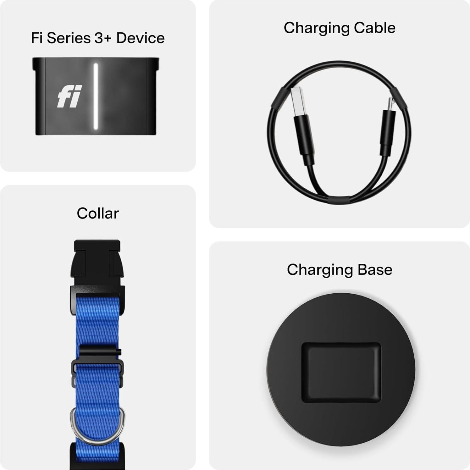 Collar Inteligente Fi Series 3+ para Perros Pequeños Azul