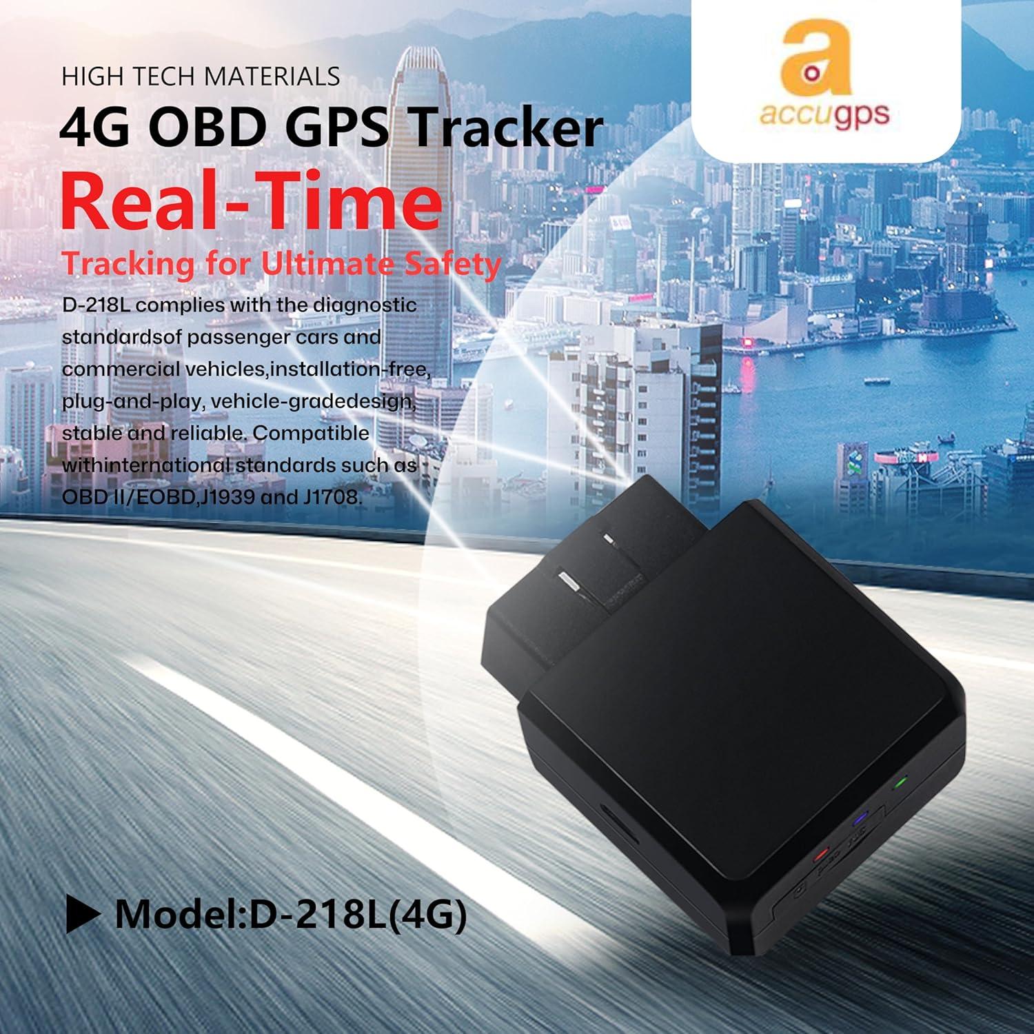 GPS Tracker Mini AccuGPS D-218L para Vehículos Seguimiento