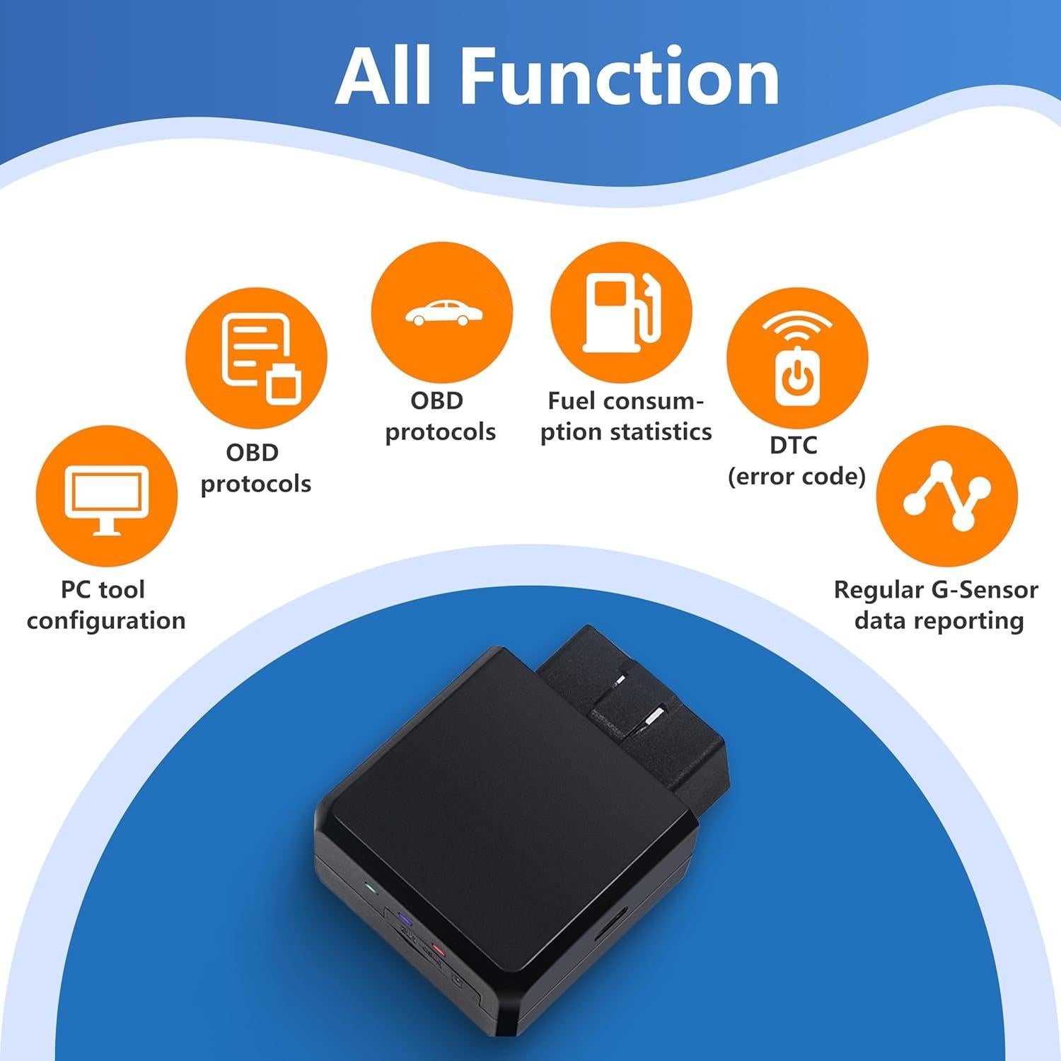 GPS Tracker Mini AccuGPS D-218L para Vehículos Seguimiento