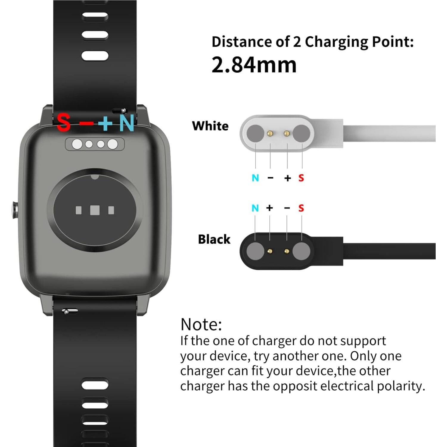 Cargador USB Iaret 2 Piezas 1m Carga Magnética