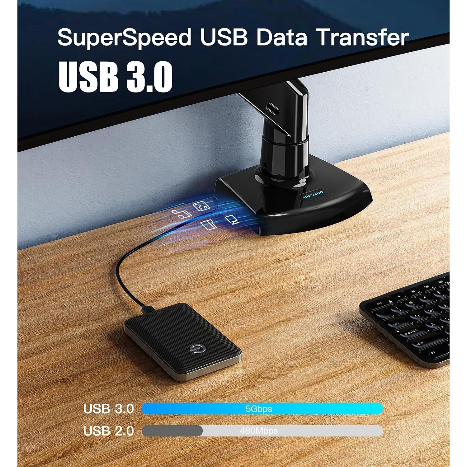 Soporte de Monitor HUANUO para Pantallas de 40" (11,97 kg)