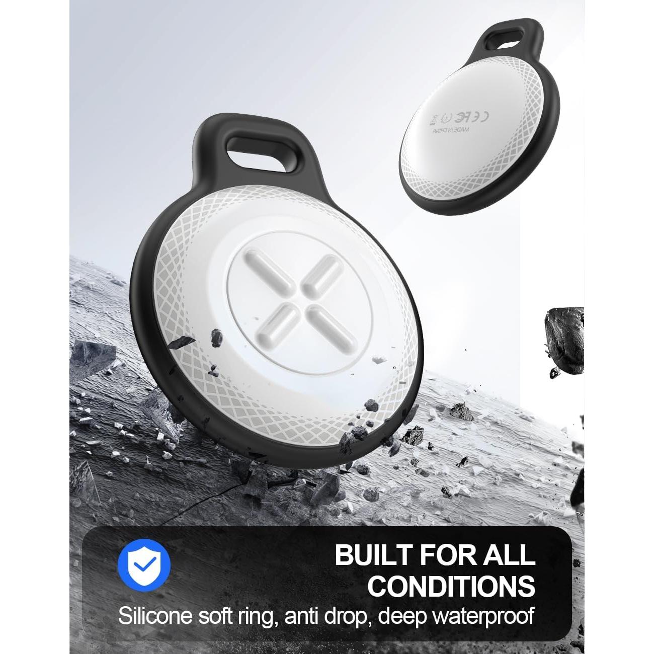 Rastreador de Llaves QNCZ - Paquete de 2, GPS para iOS