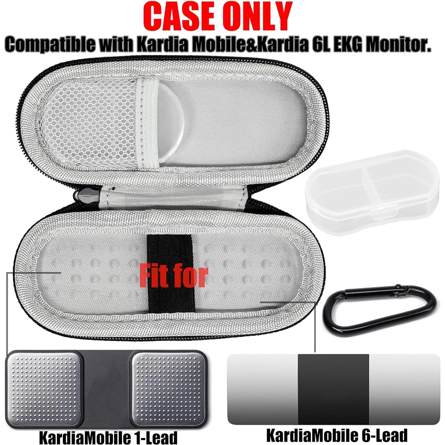 Funda Yewltvep para monitor EKG KardiaMobile 6L con clip