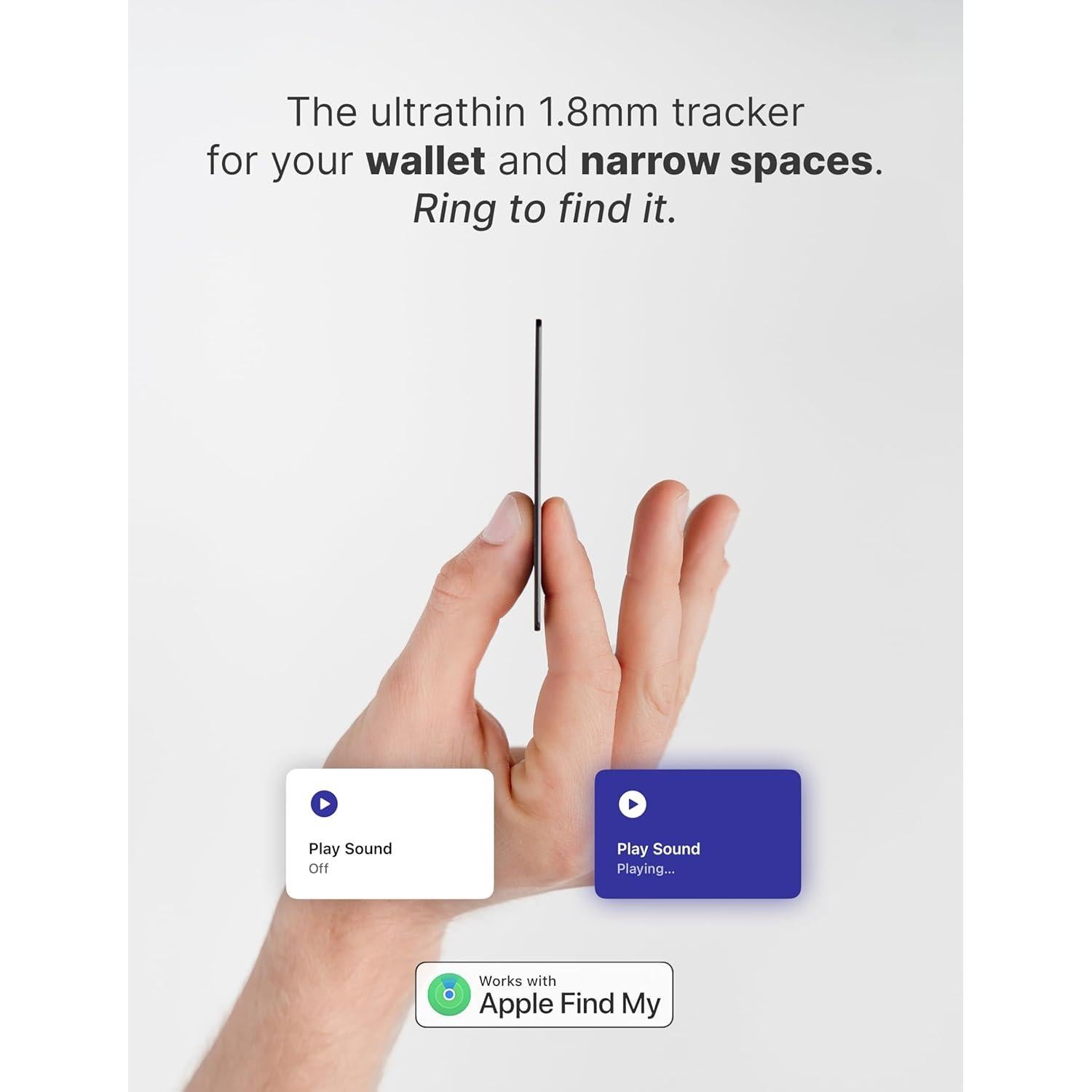Smartcard Rhinokey - Tarjeta rastreadora Bluetooth IP68 1.8mm