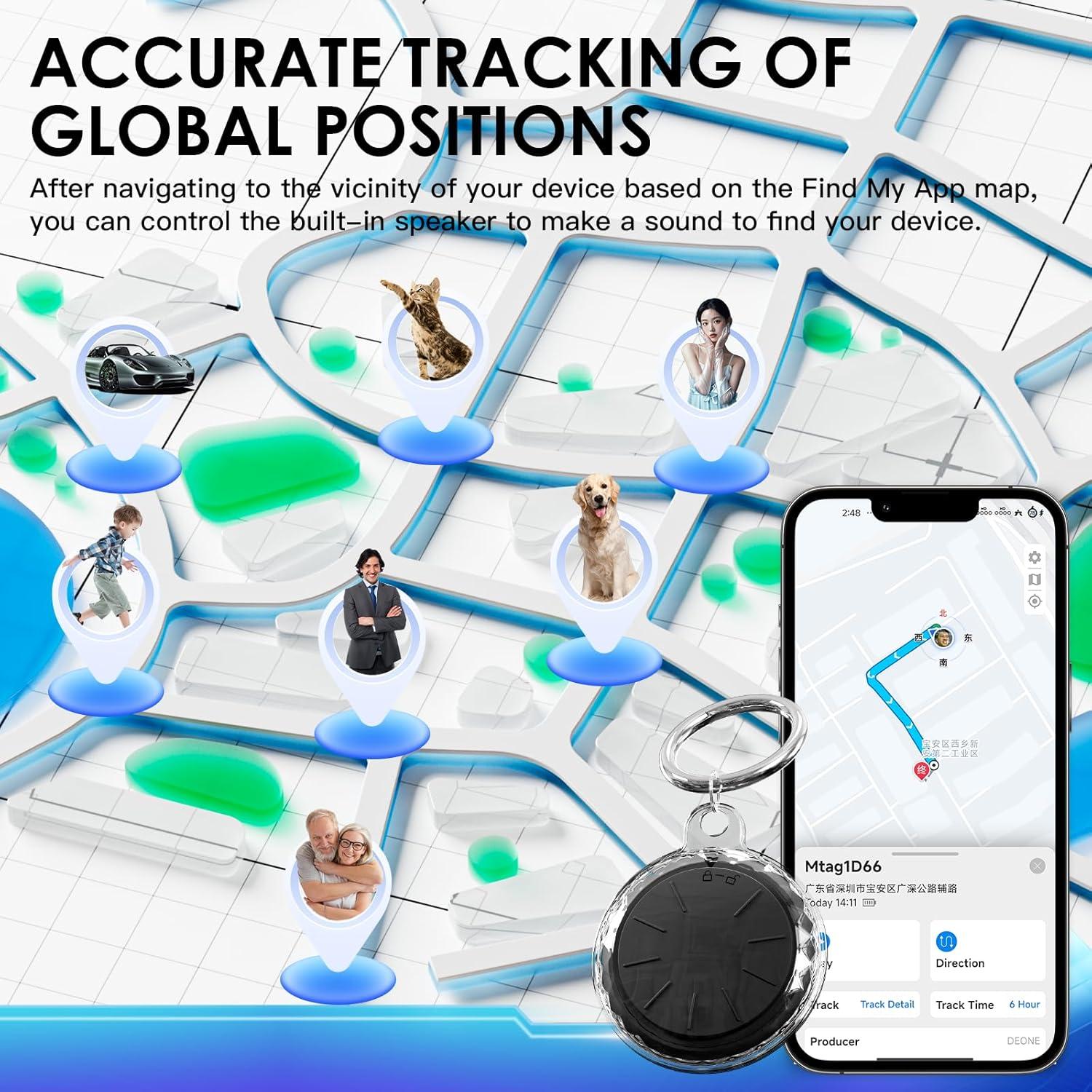 Rastreador GPS HONGTOP para Vehículos 3PCS Sin Suscripción