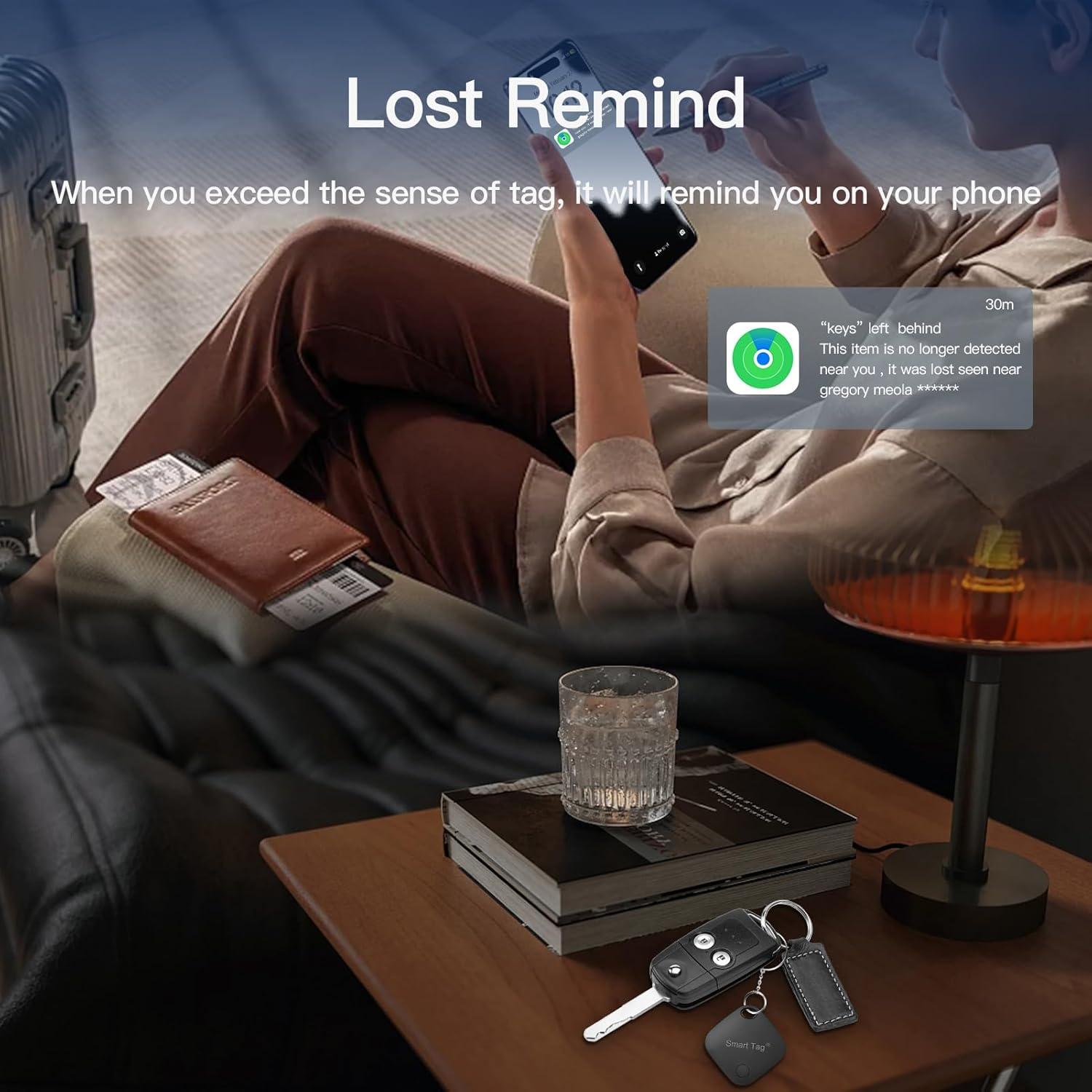 Etiqueta de Seguimiento Bluetooth RSH Tag03 - 4 Unidades