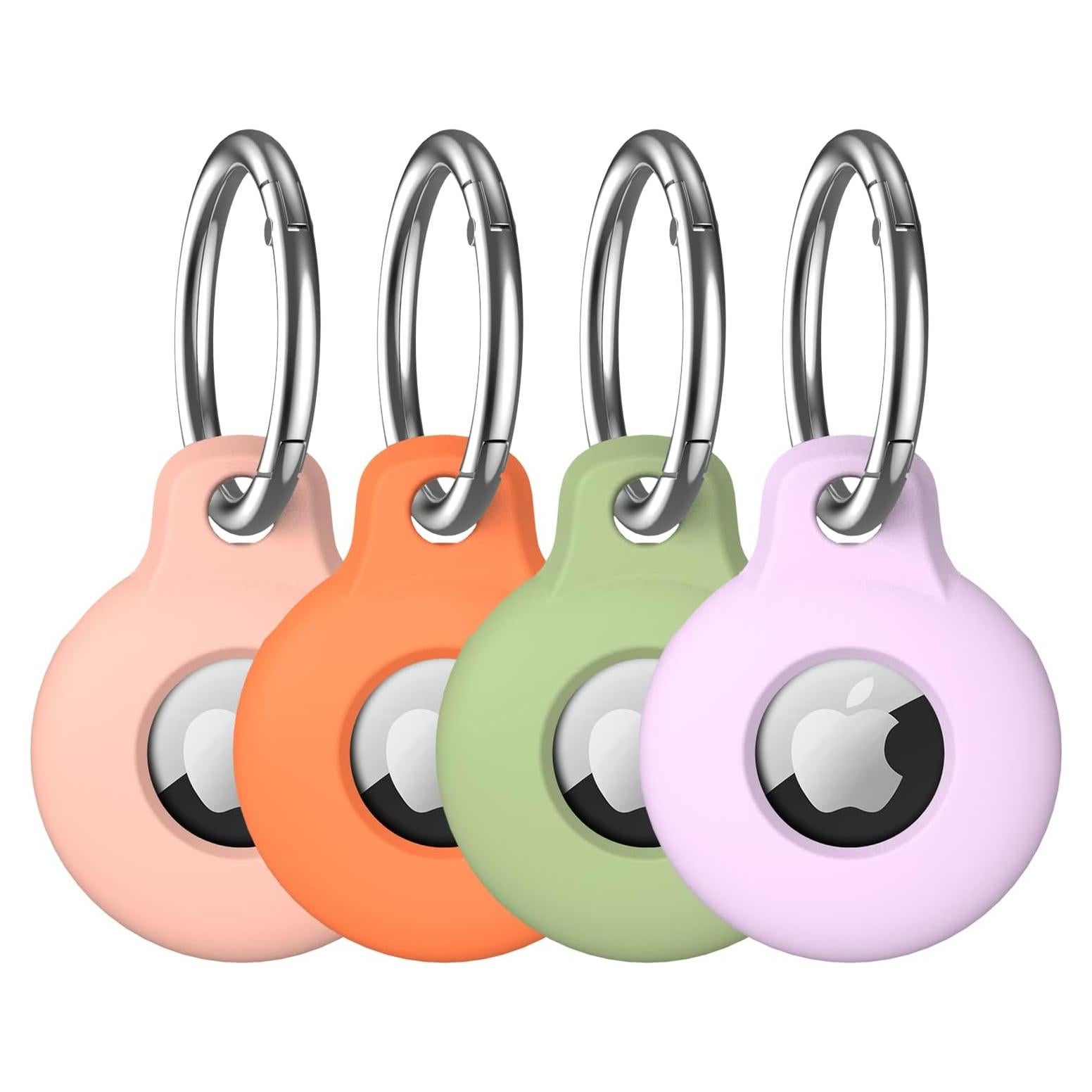 Soporte Llavero Silicona VAGAWEI 4 Pack para AirTag