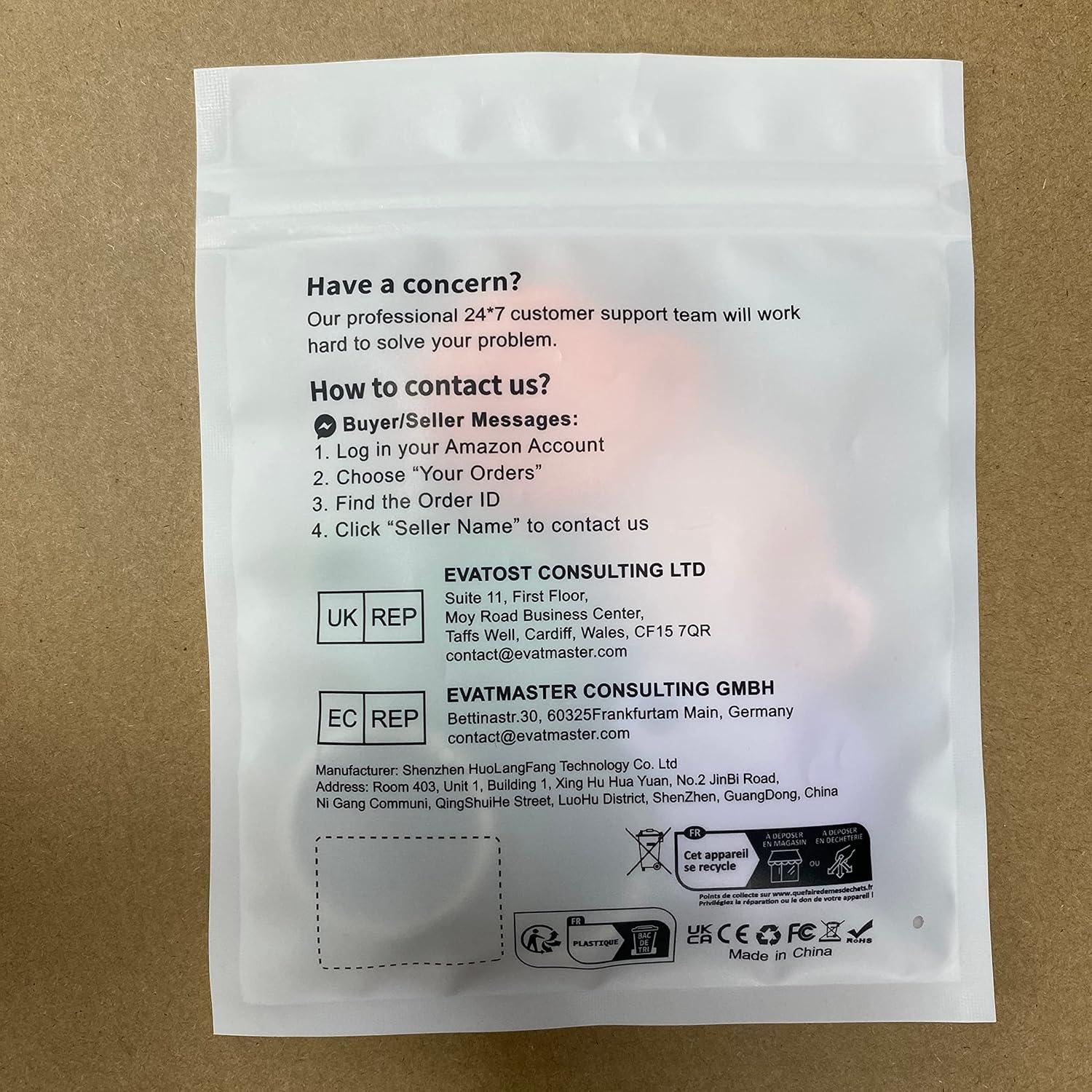 Soporte Llavero Silicona VAGAWEI 4 Pack para AirTag