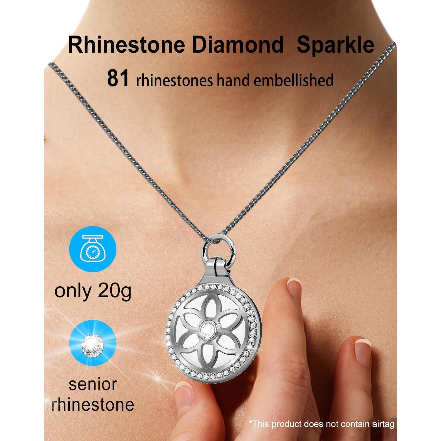 Collar Airtag DEERLET Ajustable 75cm para Niños y Adultos