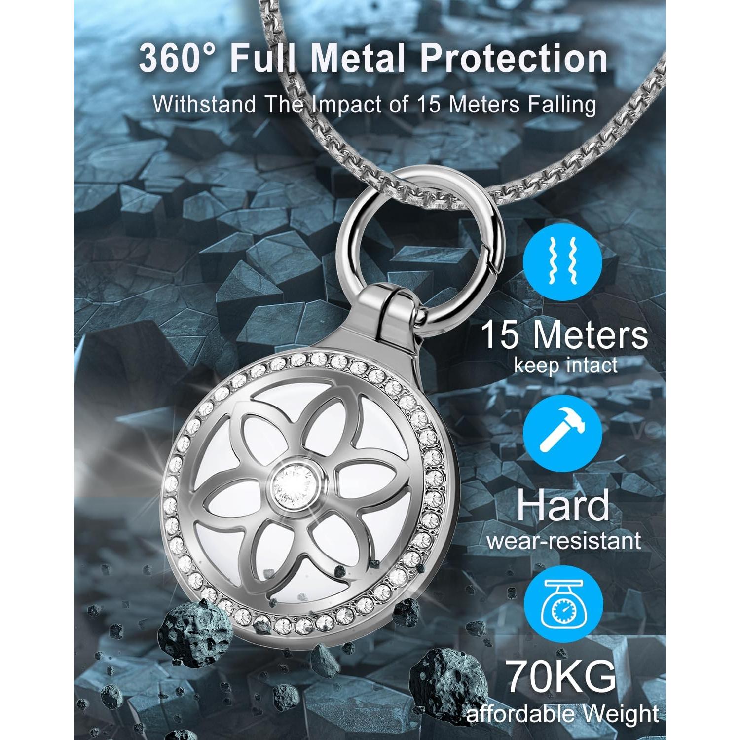 Collar Airtag DEERLET Ajustable 75cm para Niños y Adultos