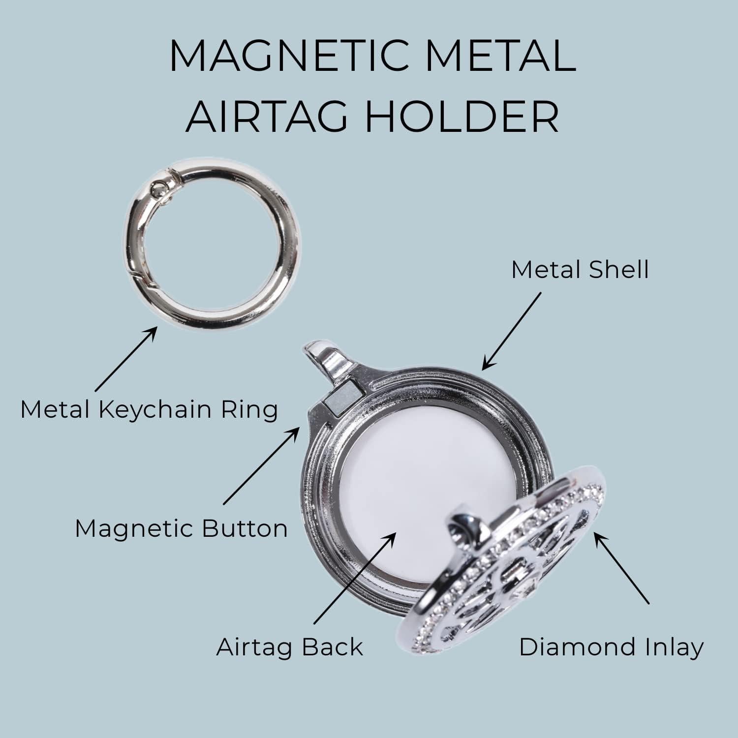 Collar Airtag DEERLET Ajustable 75cm para Niños y Adultos