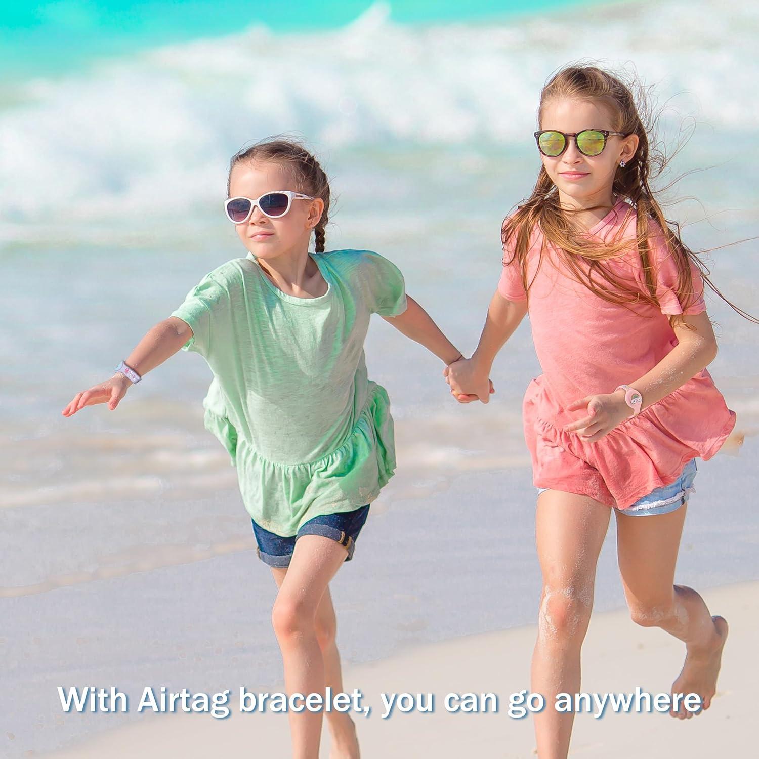 Pulseras Impermeables R-fun para Air Tag 2 Pack Caricatura