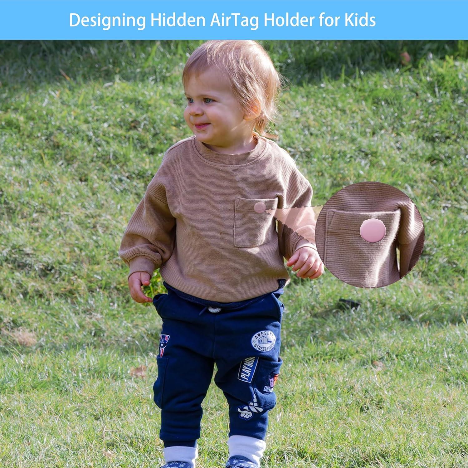 Soporte Impermeable para AirTag GudCoaks - 4 Cubiertas Silicona