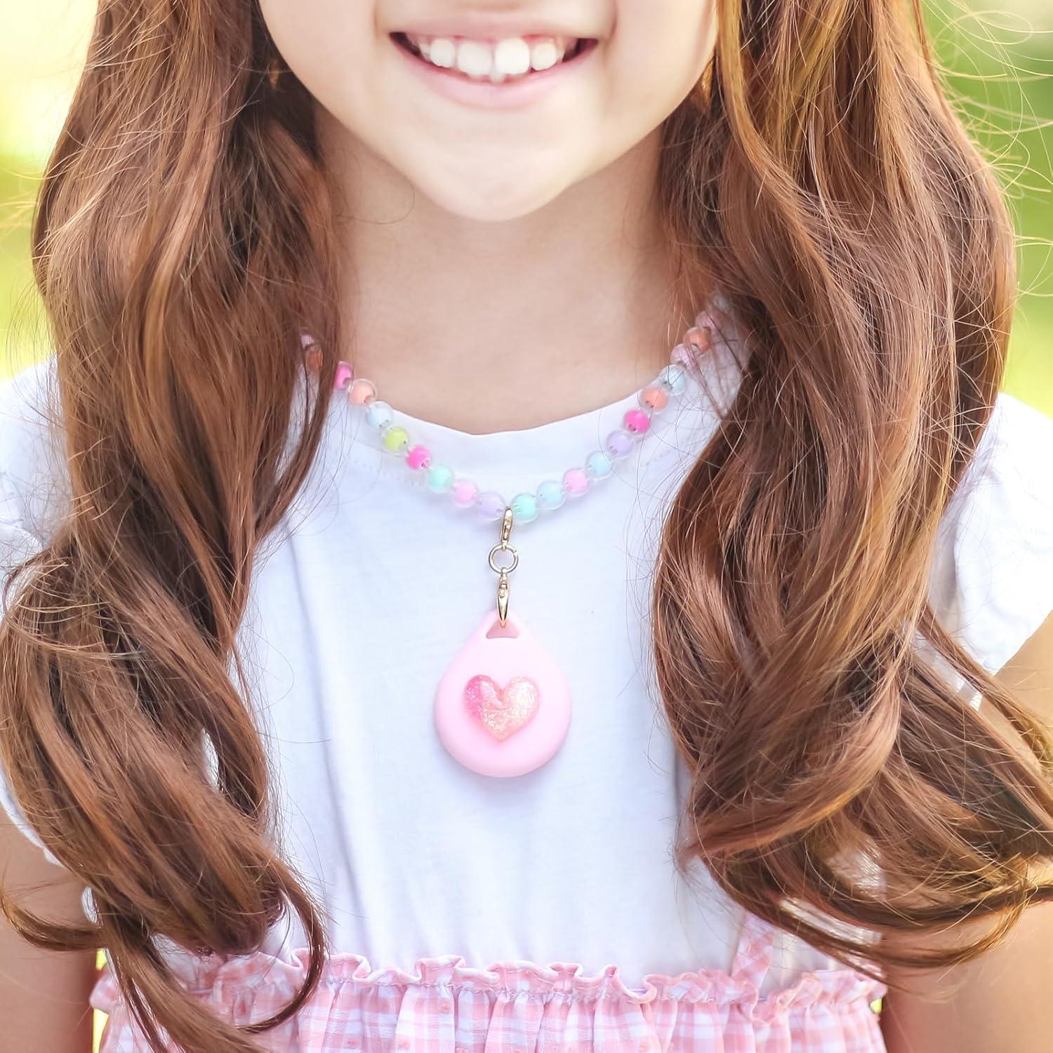 Soportes de Collar para Niñas XEEWEN - 2 Piezas Mariposa y Corazón