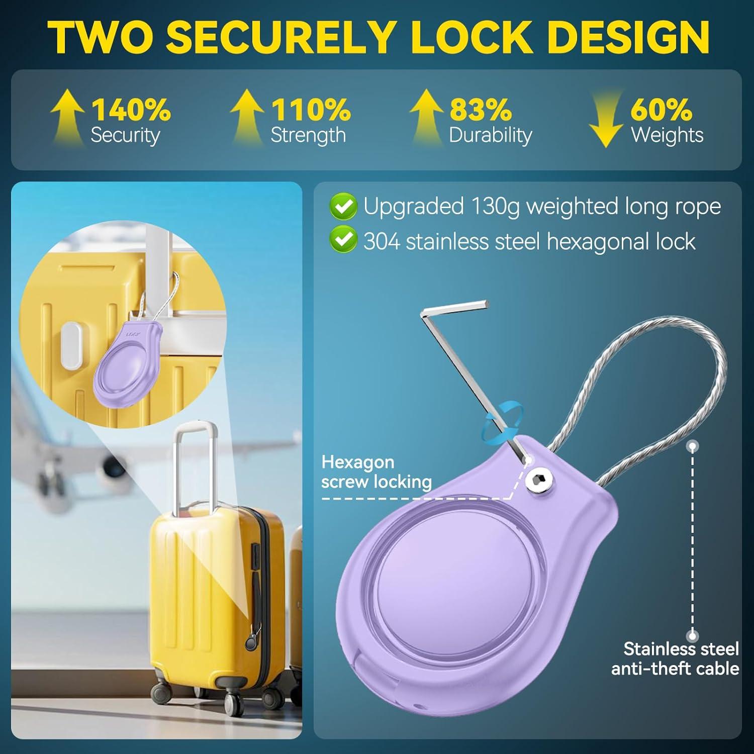 Funda impermeable Inesore para AirTag IPX8 4 Pack