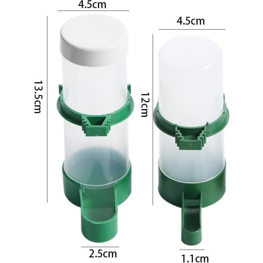 Comedero y Dispensador de Agua para Aves Kopida 2 Piezas