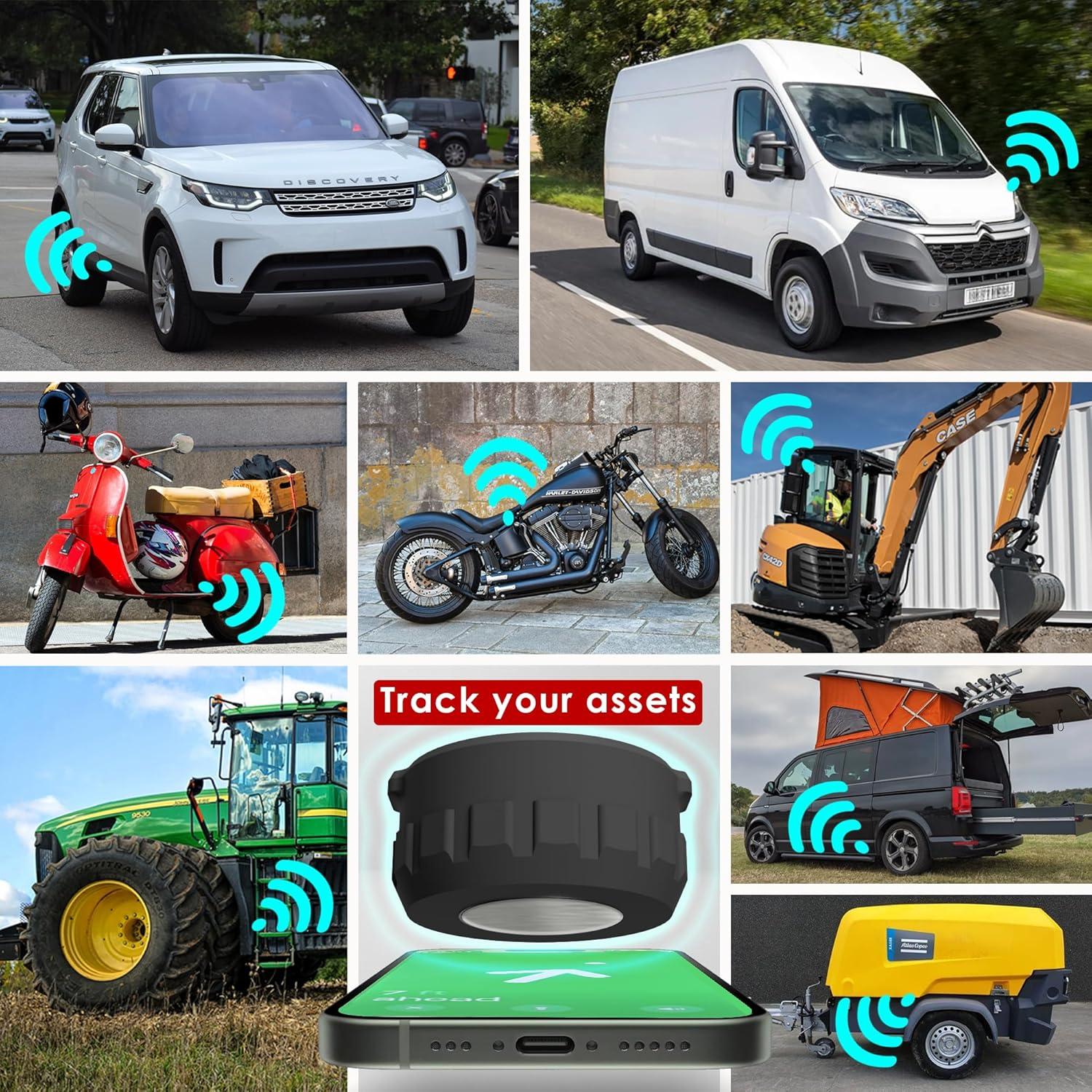 Funda Magnética Neodimio para AirTag Mars Outpost - Impermeable