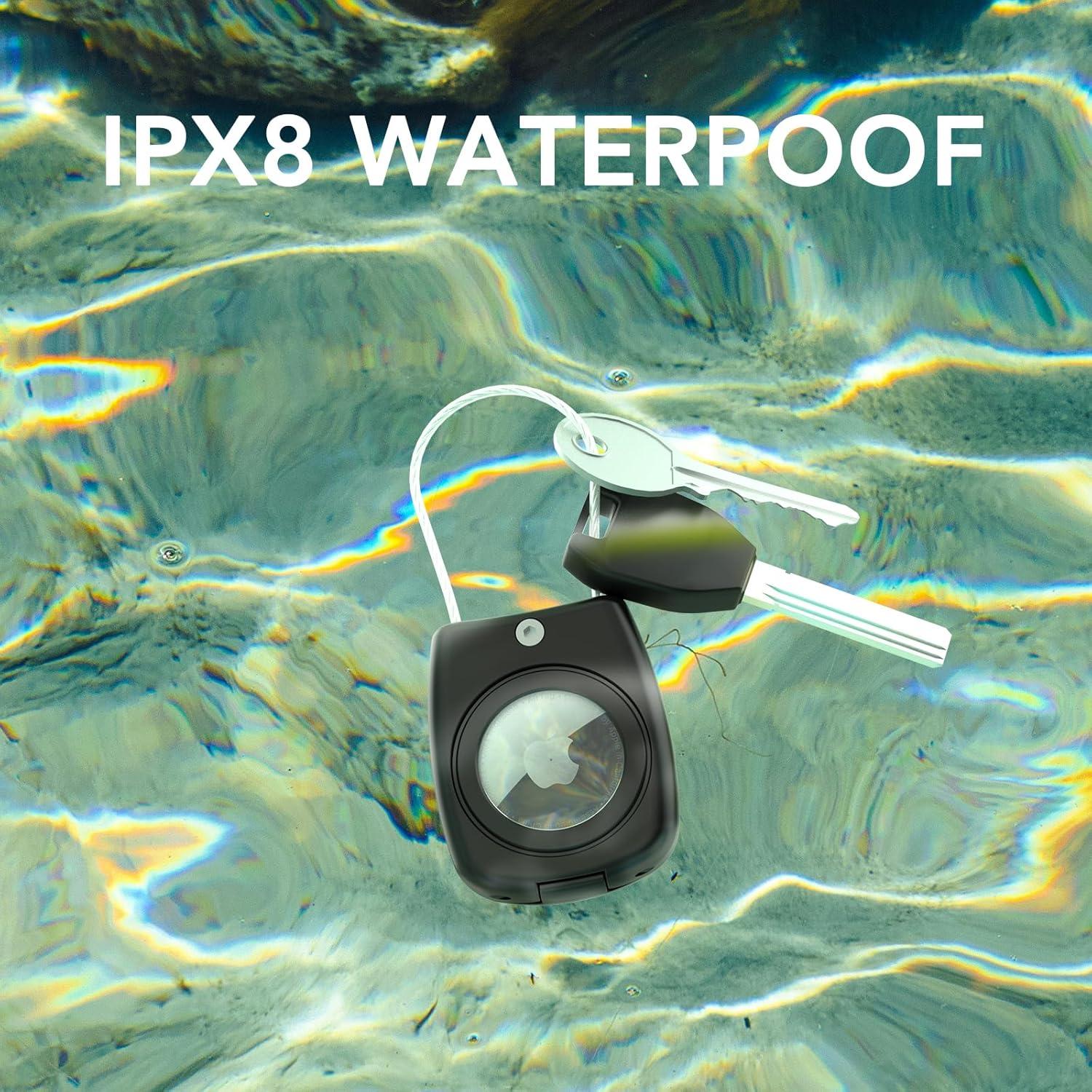 Soporte impermeable HATALKIN para AirTag - Paquete de 4