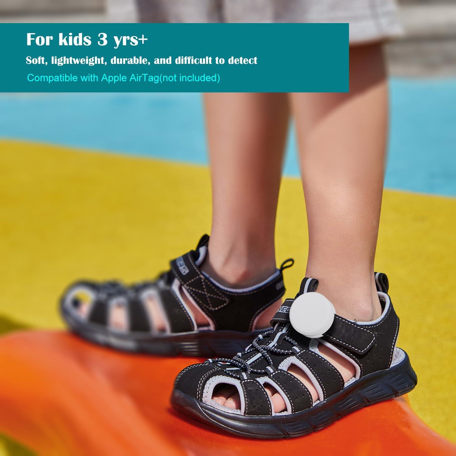 Soporte para AirTag Huixin 4 Piezas Silicona Niños