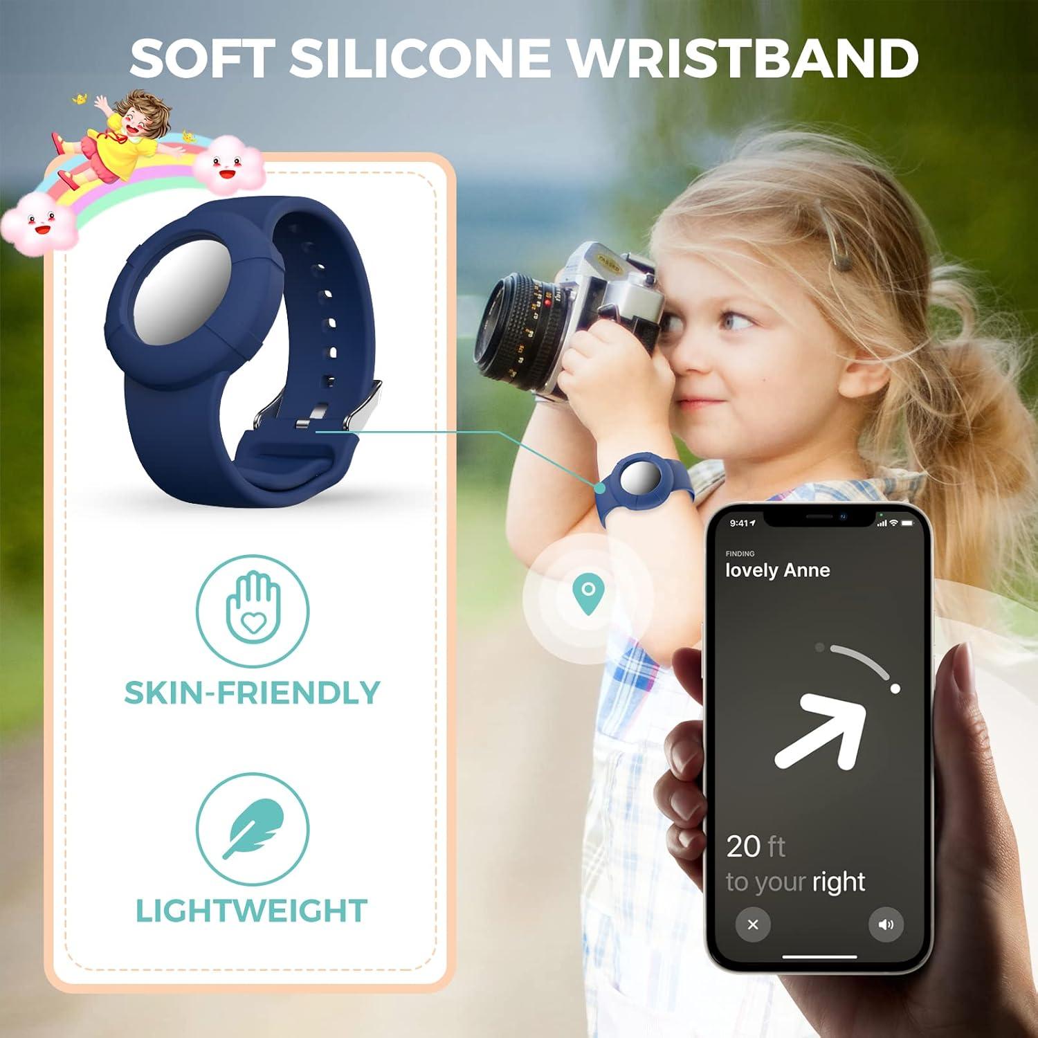 Pulsera de Silicona para AirTag Niños Typecase - 2 Pzs