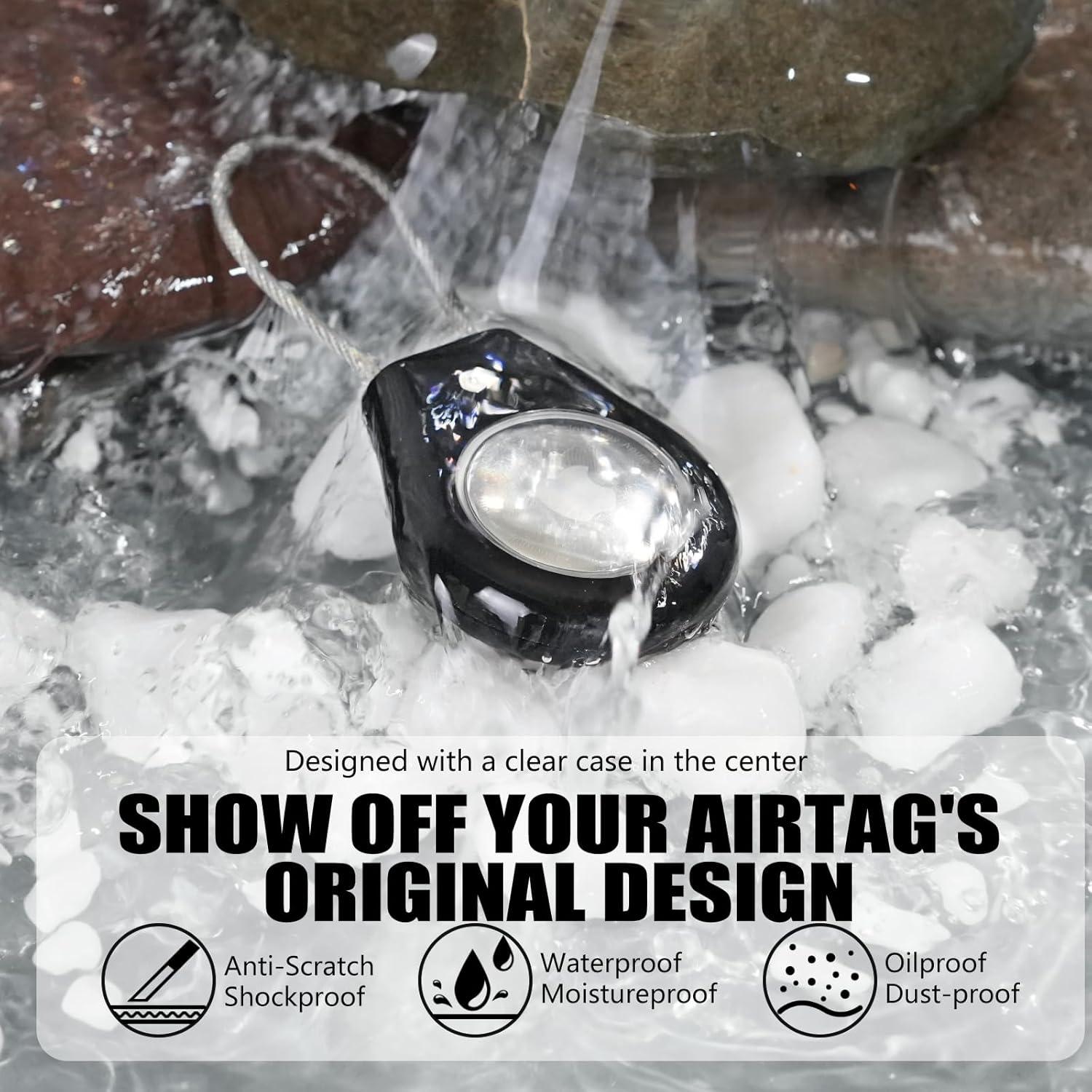 Soporte Impermeable IPX8 Ekoonpft para AirTag - 2 Piezas