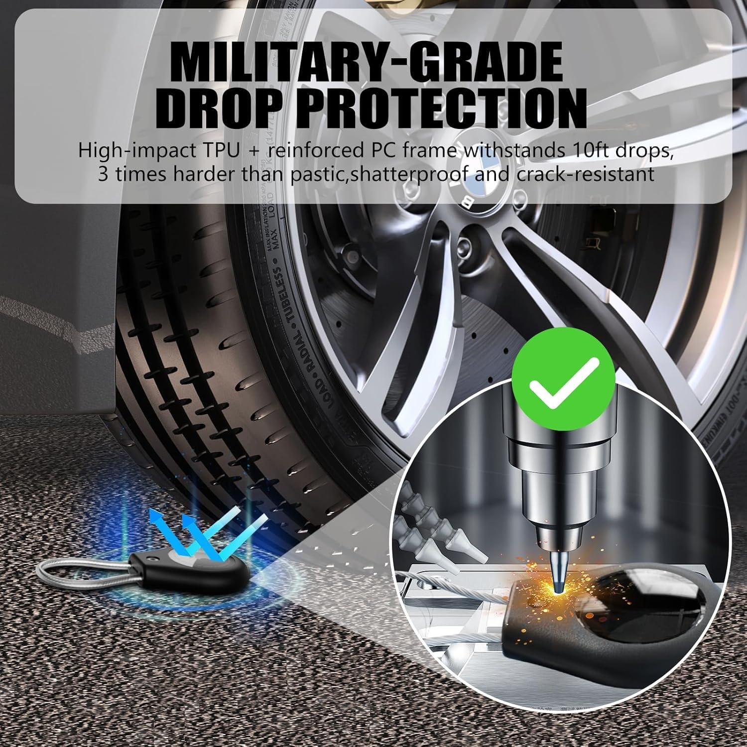 Soporte Impermeable IPX8 Ekoonpft para AirTag - 2 Piezas