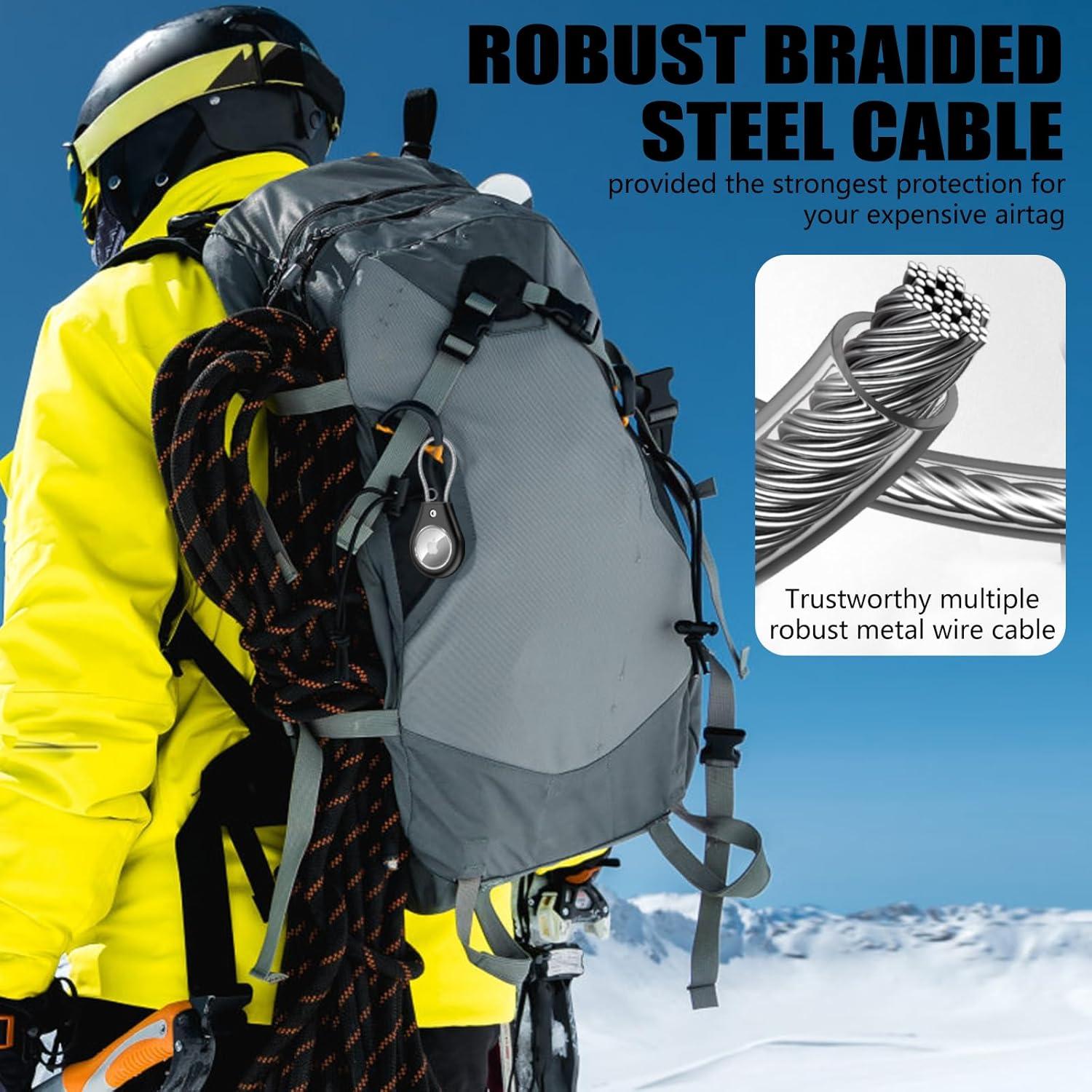 Soporte Impermeable IPX8 Ekoonpft para AirTag - 2 Piezas